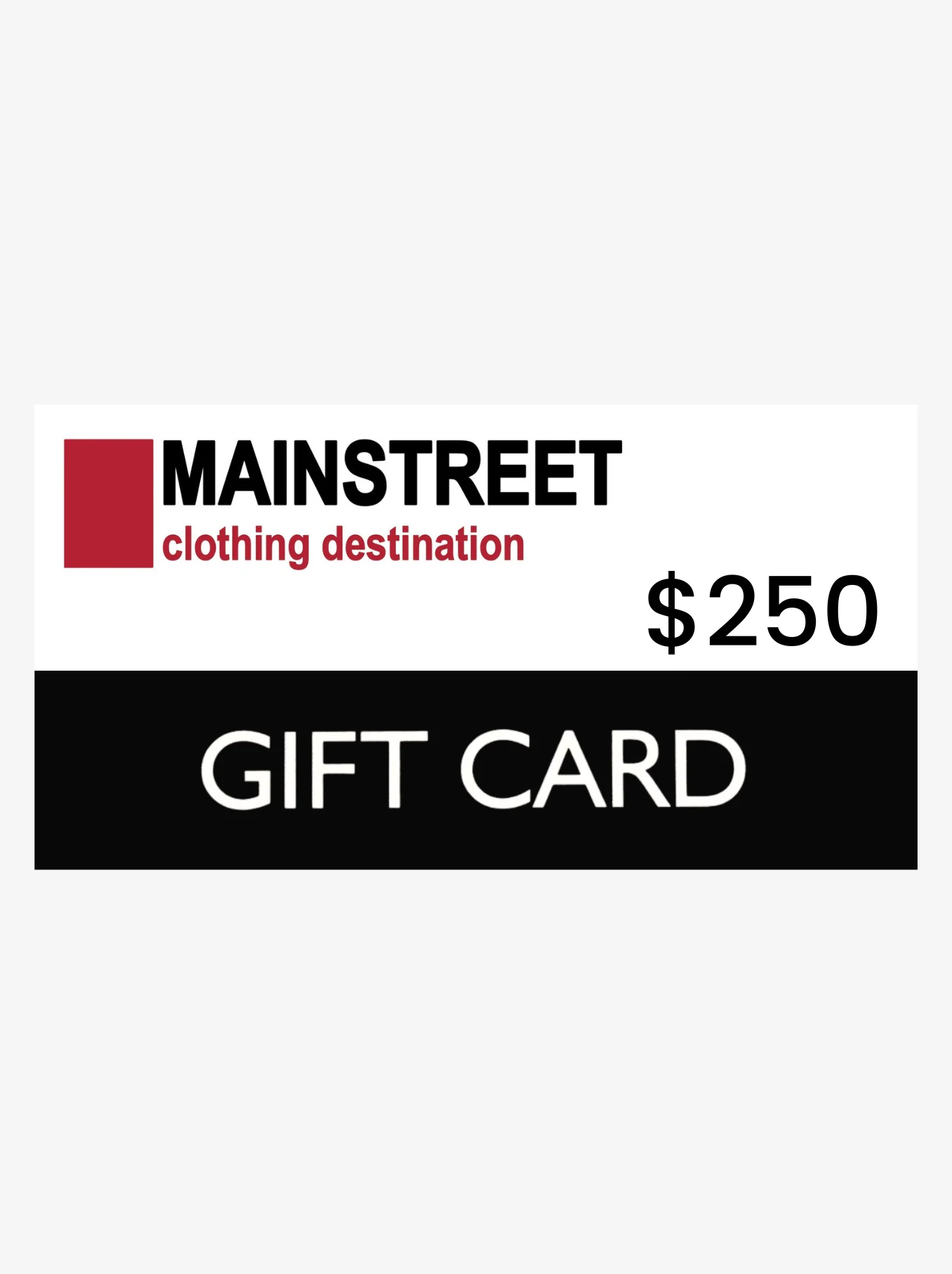 $250 Gift Card