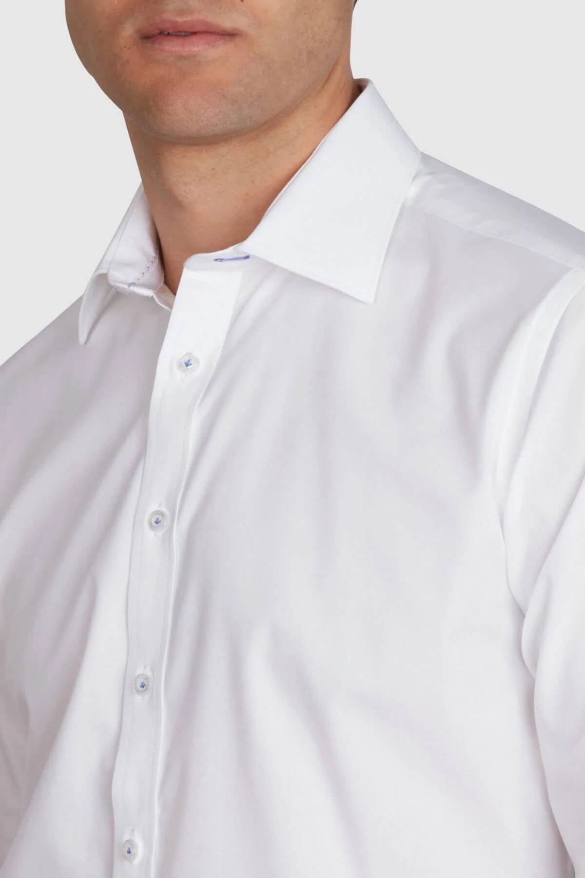 Abelard 4 Way Stretch Poplin Slim Fit - Image 3