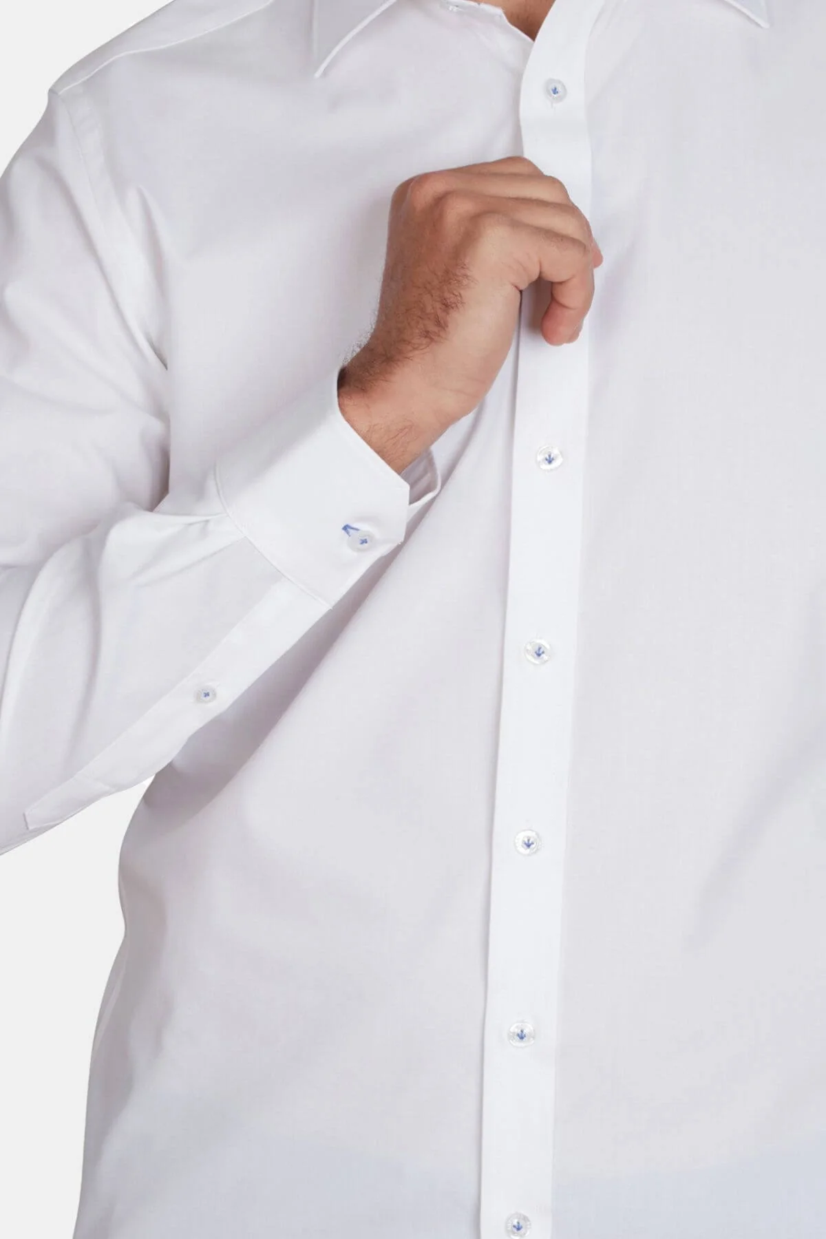 Abelard 4 Way Stretch Poplin Slim Fit - Image 4