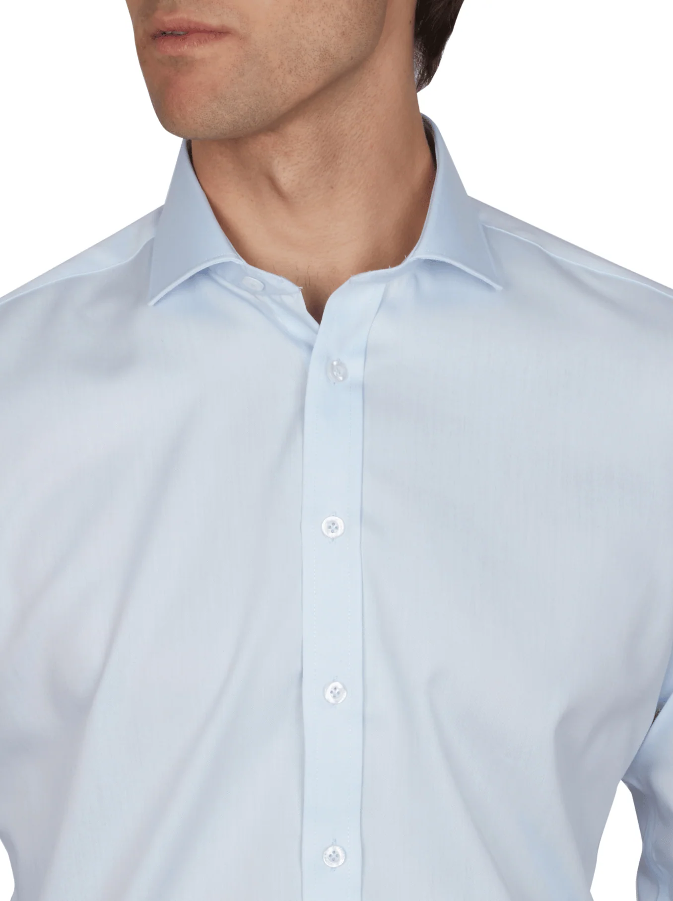 Abelard Non Iron Cotton Twill Slim Fit Shirt - Image 4