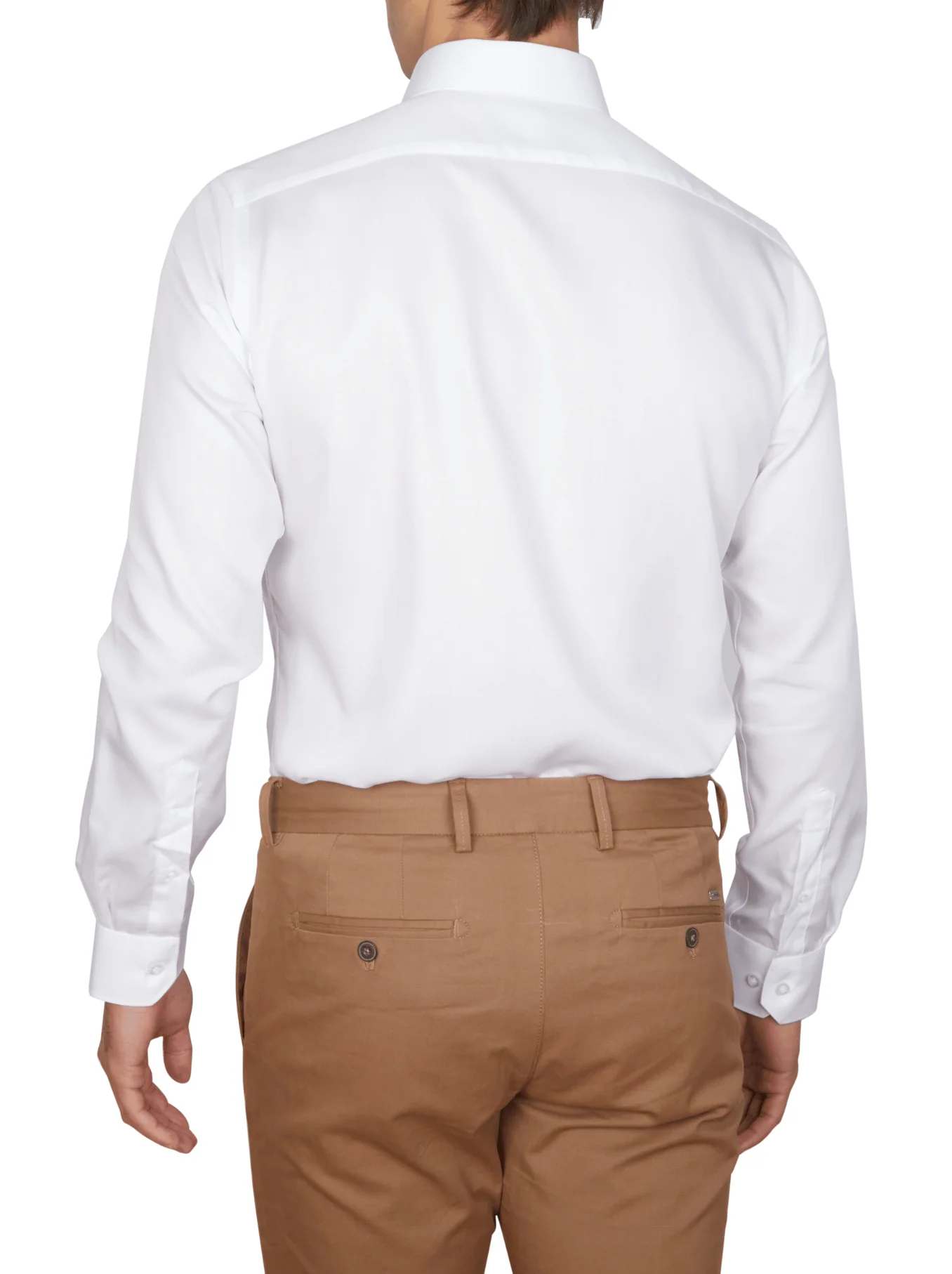 Abelard Non Iron Cotton Twill Slim Fit Shirt - Image 3