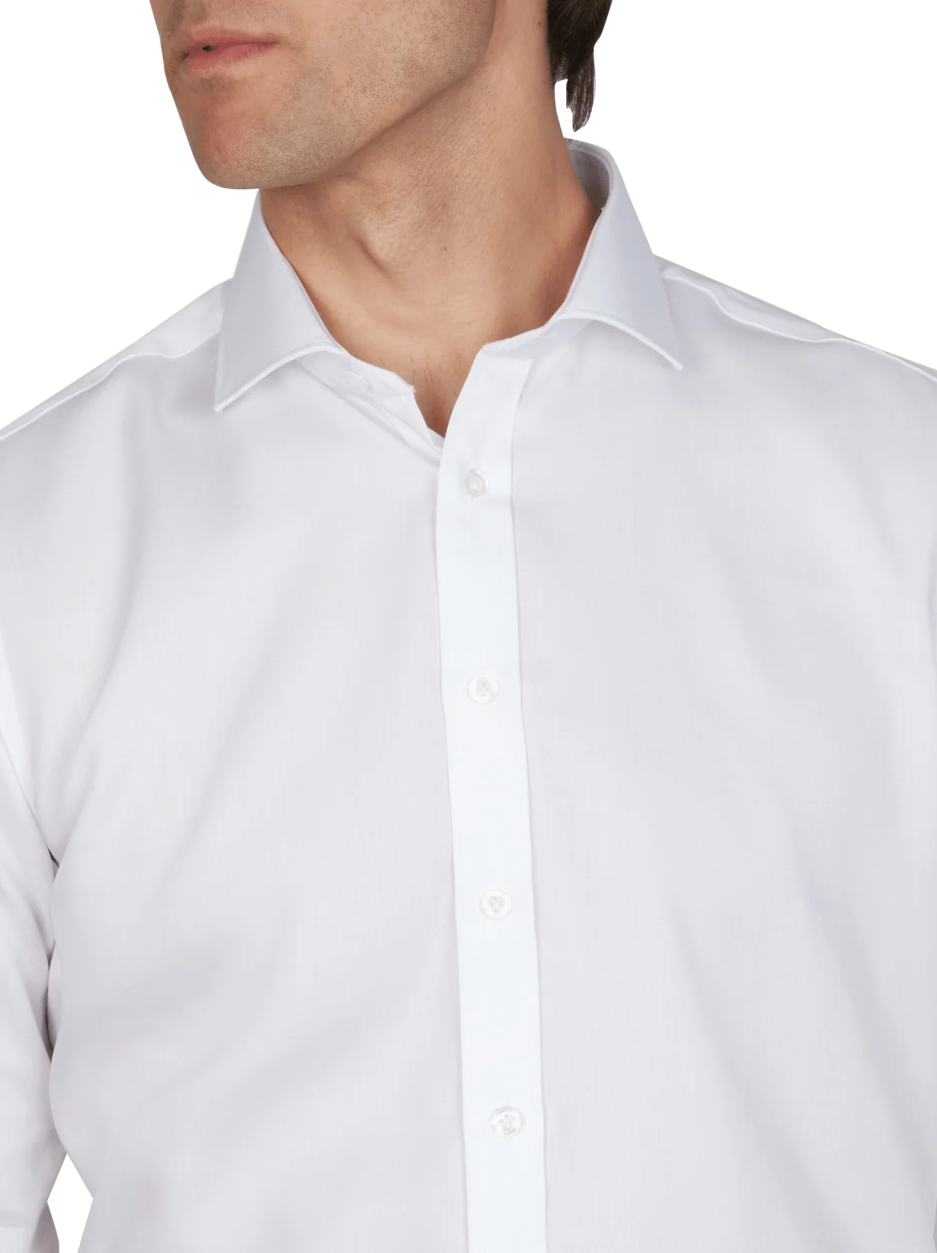 Abelard Non Iron Cotton Twill Slim Fit Shirt - Image 4