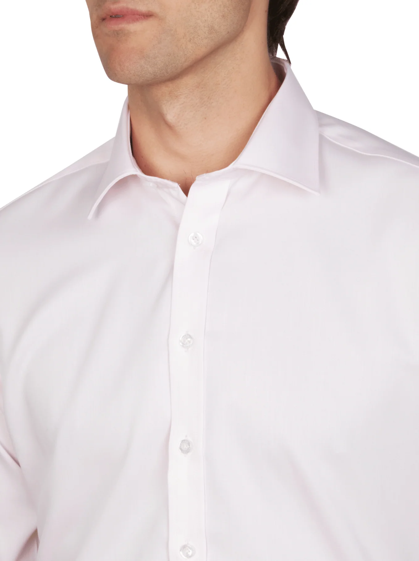 Abelard Non Iron Cotton Twill Slim Fit Shirt - Image 4