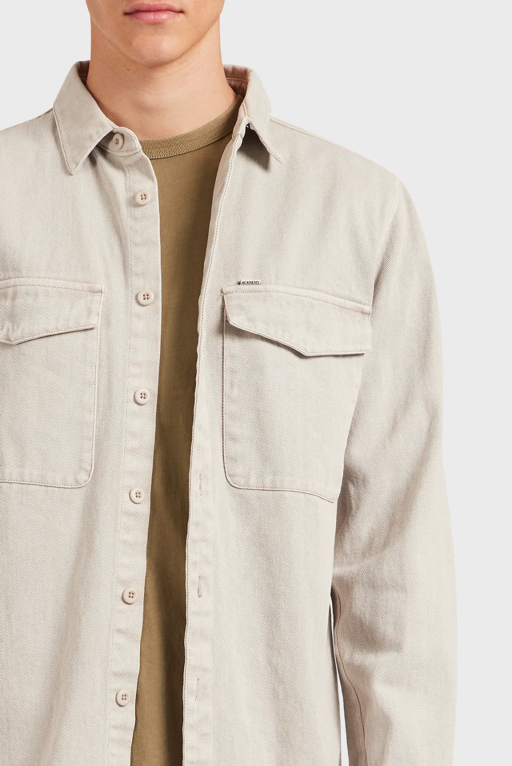 Academy Brand Essential Overshirt - Image 3