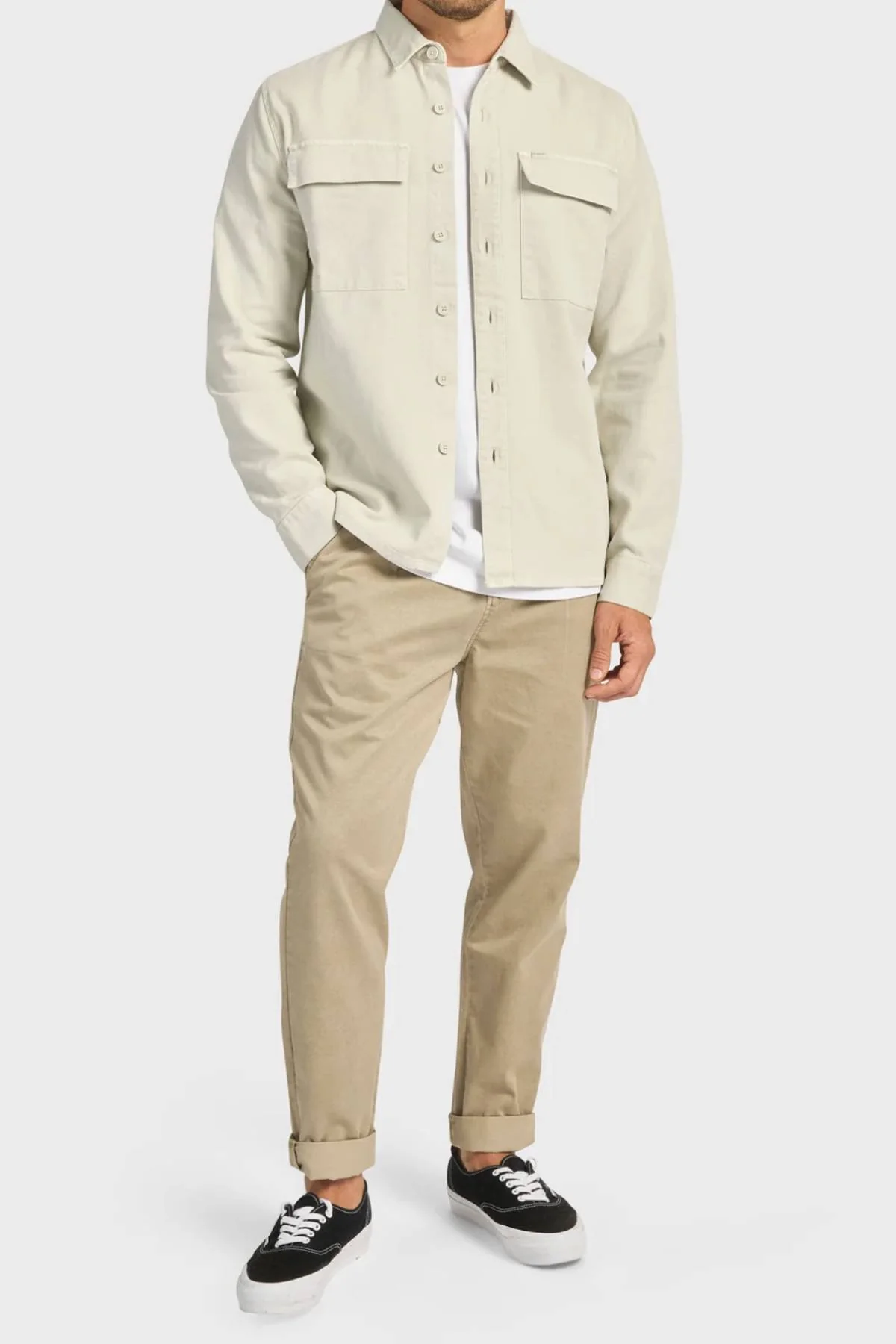 Academy Brand Essential Overshirt - Image 4