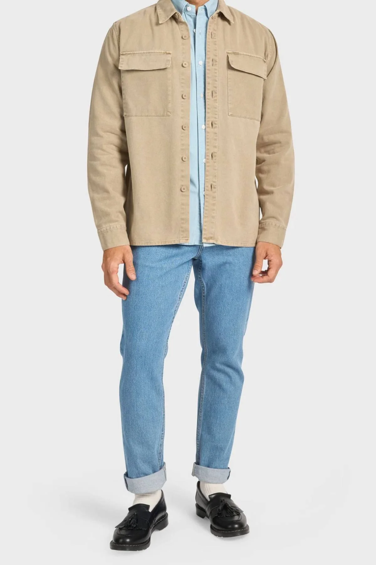 Academy Brand Essential Overshirt - Image 4