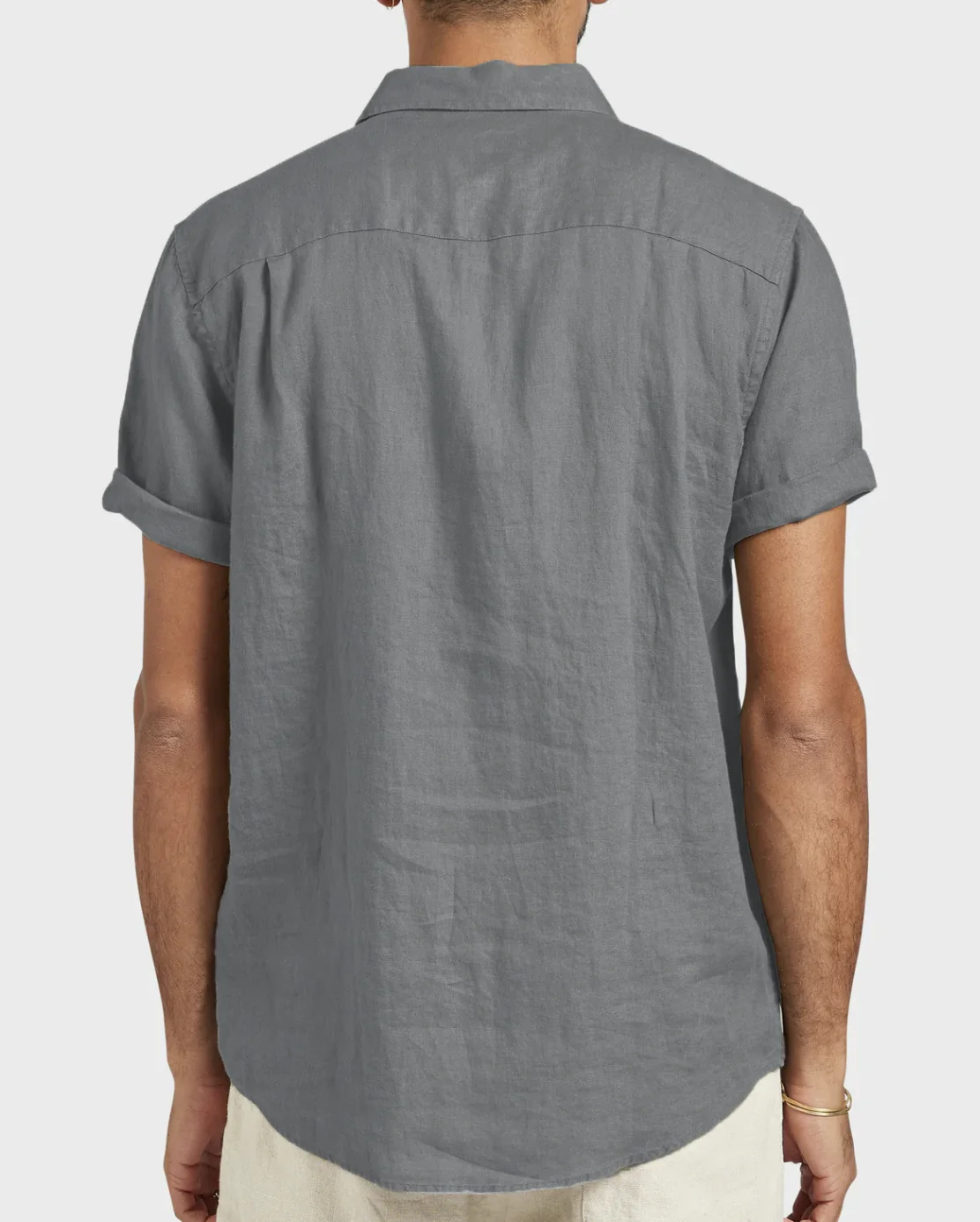 Academy Brand Hampton Linen Short Sleeve Shirt - Image 3