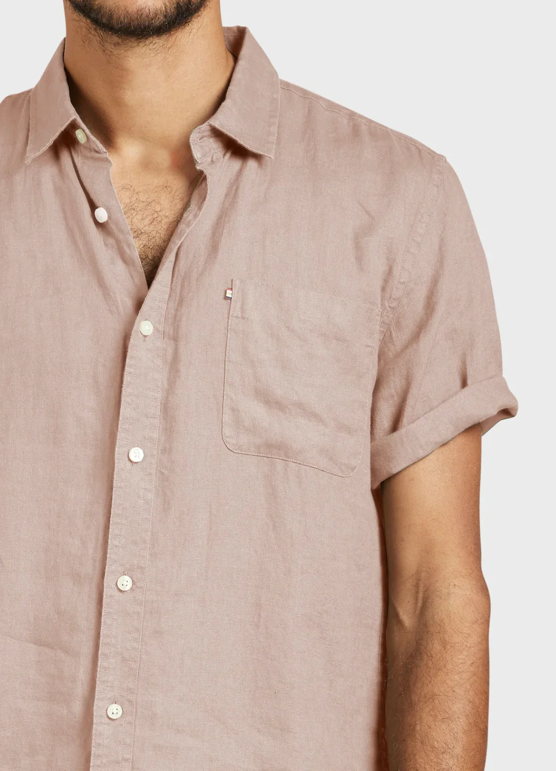 Academy Brand Hampton Linen Short Sleeve Shirt - Image 3