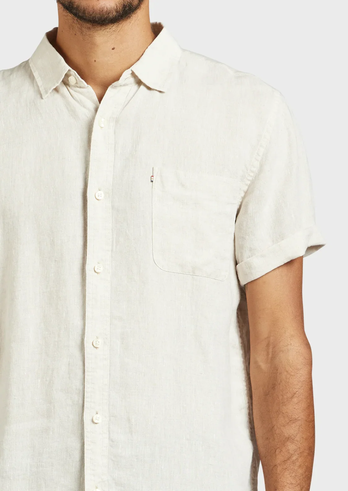 Academy Brand Hampton Linen Short Sleeve Shirt - Image 2