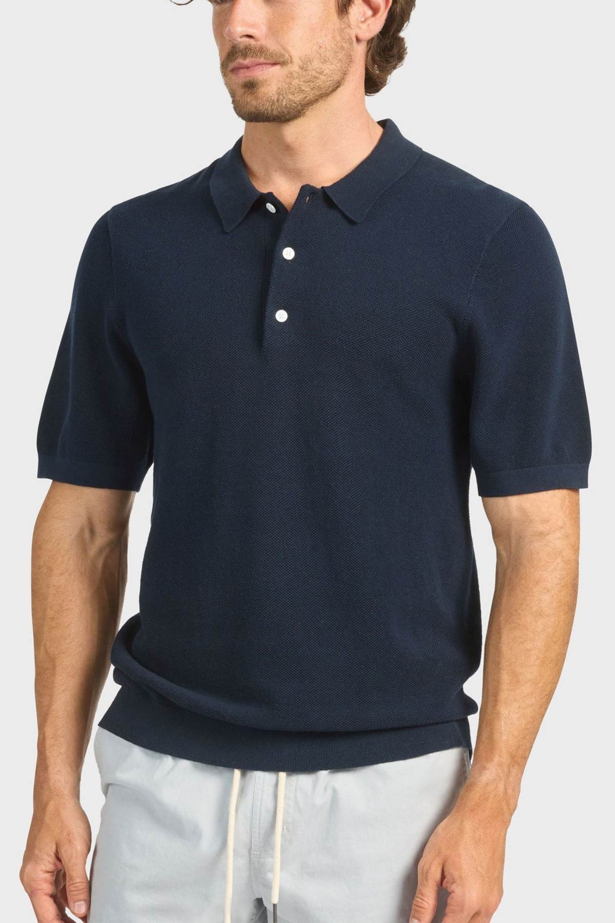 Academy Brand Riley Knit Polo - Image 2