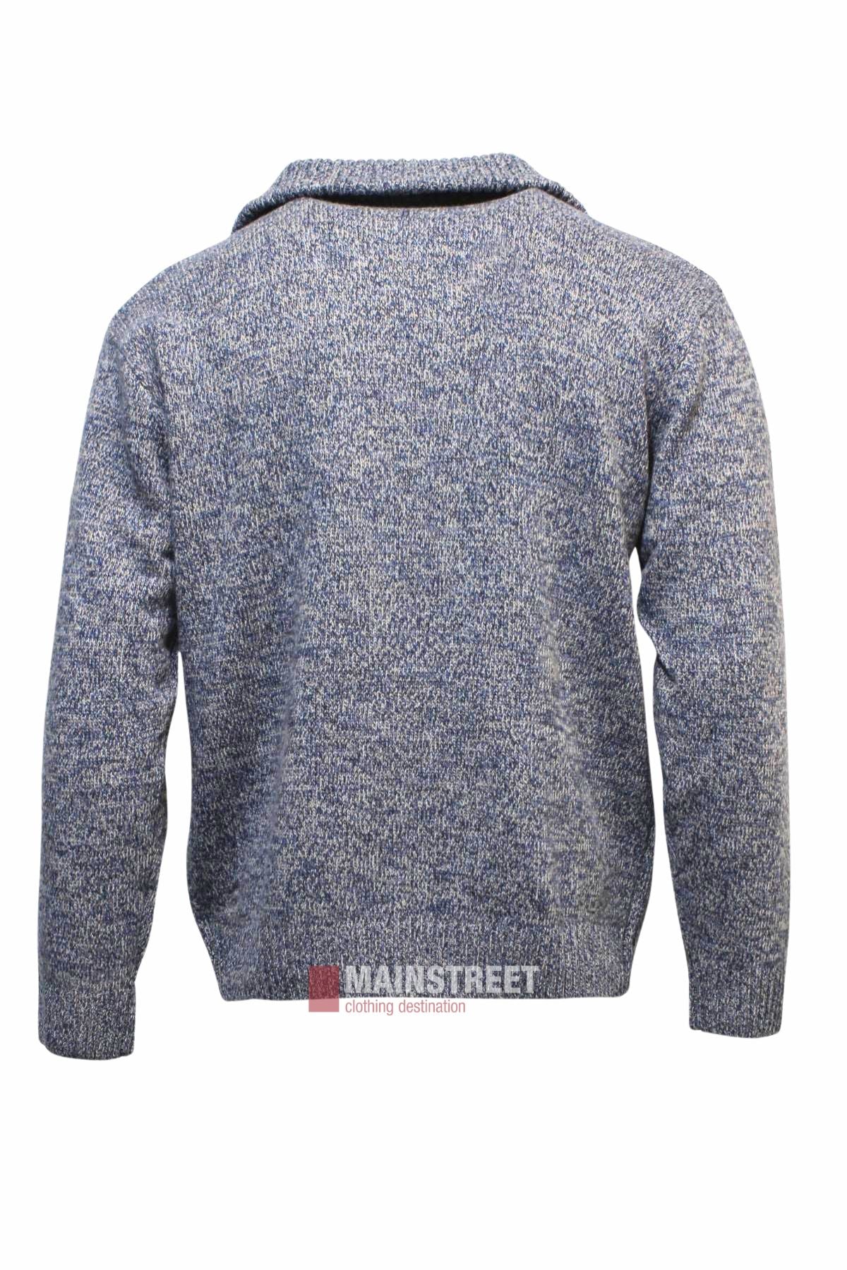 Ansett Pure New Wool 1/2 Zip Knit - Image 2