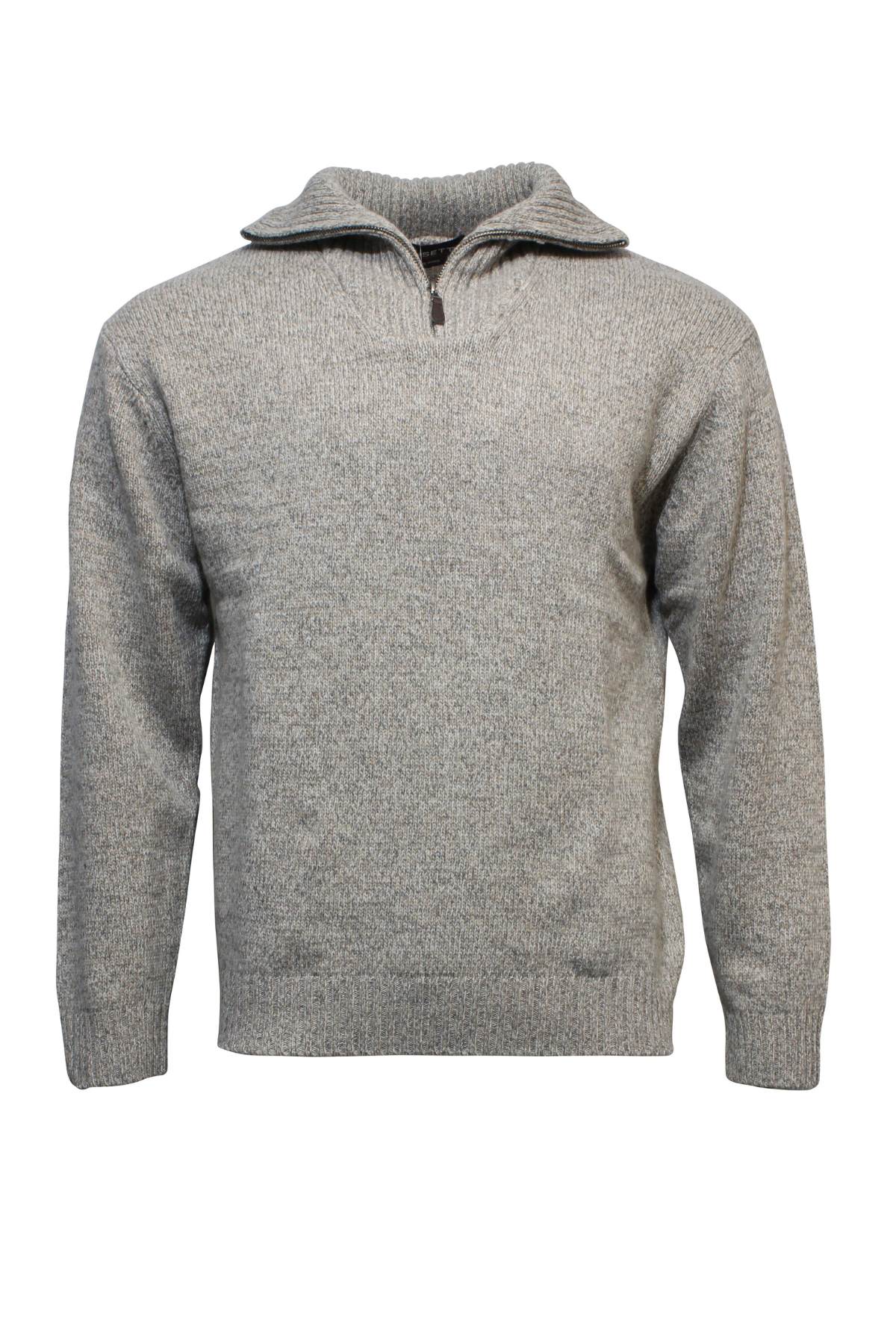 Ansett Pure New Wool 1/2 Zip Knit