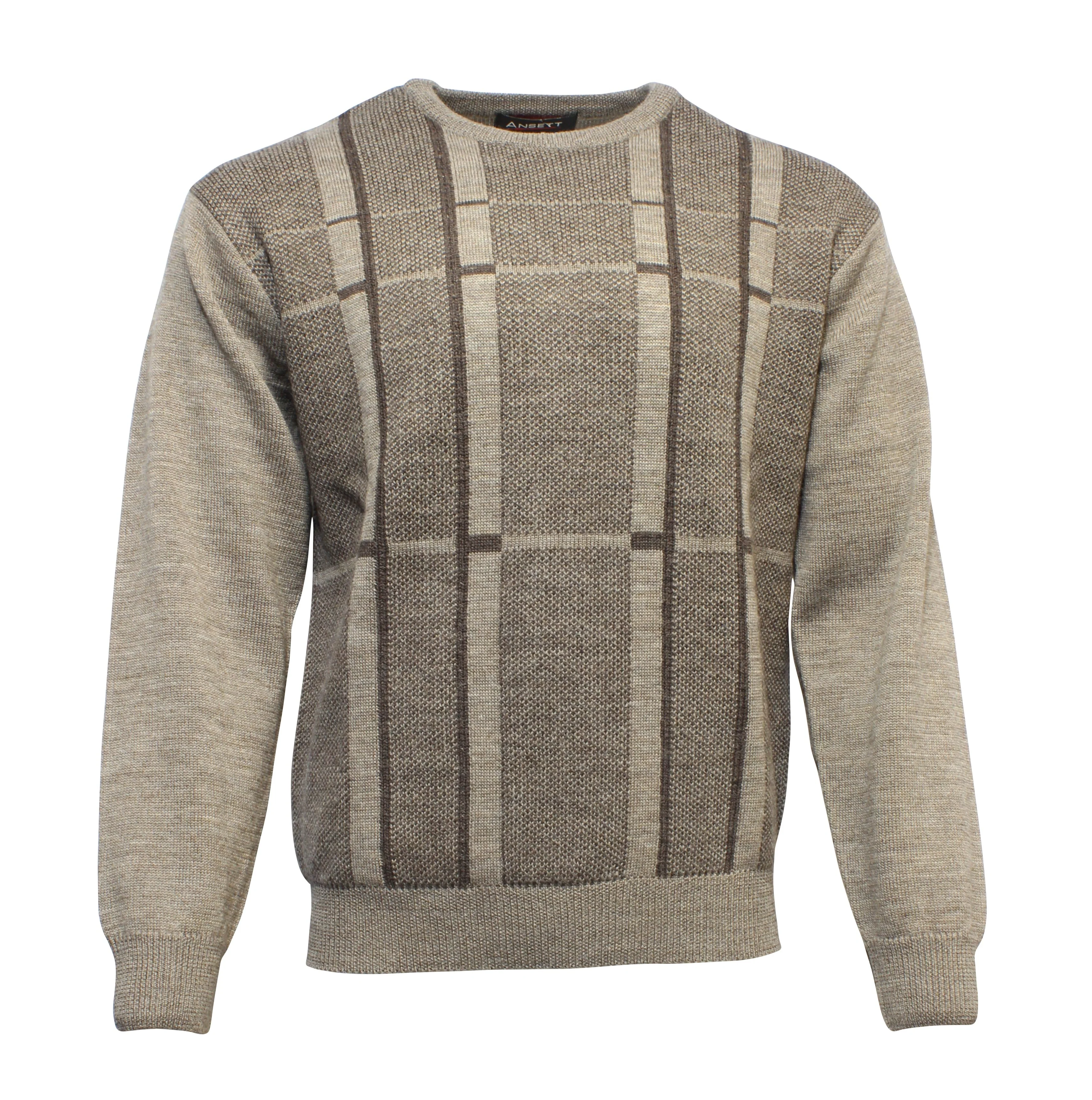 Ansett Pure New Wool Crew Neck Knit
