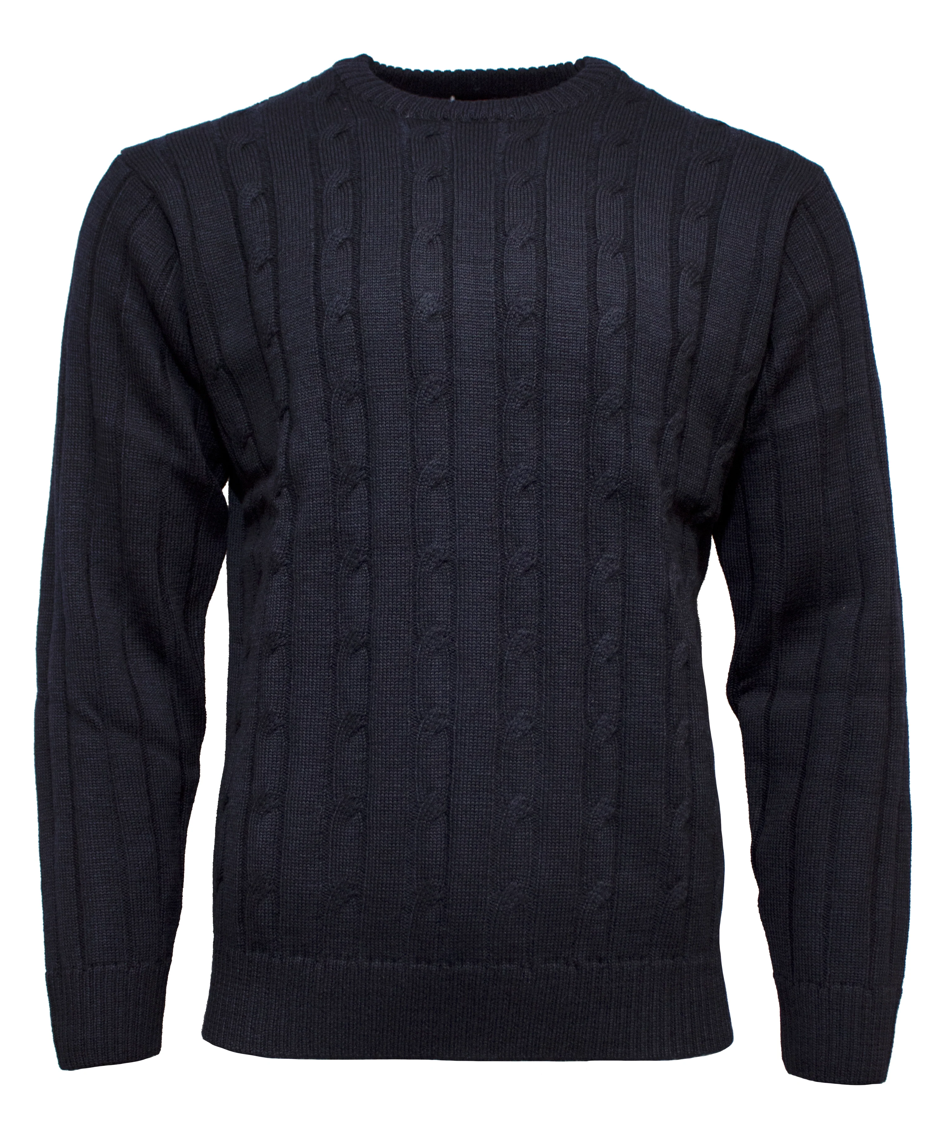 Ansett Pure Wool Cable Crew