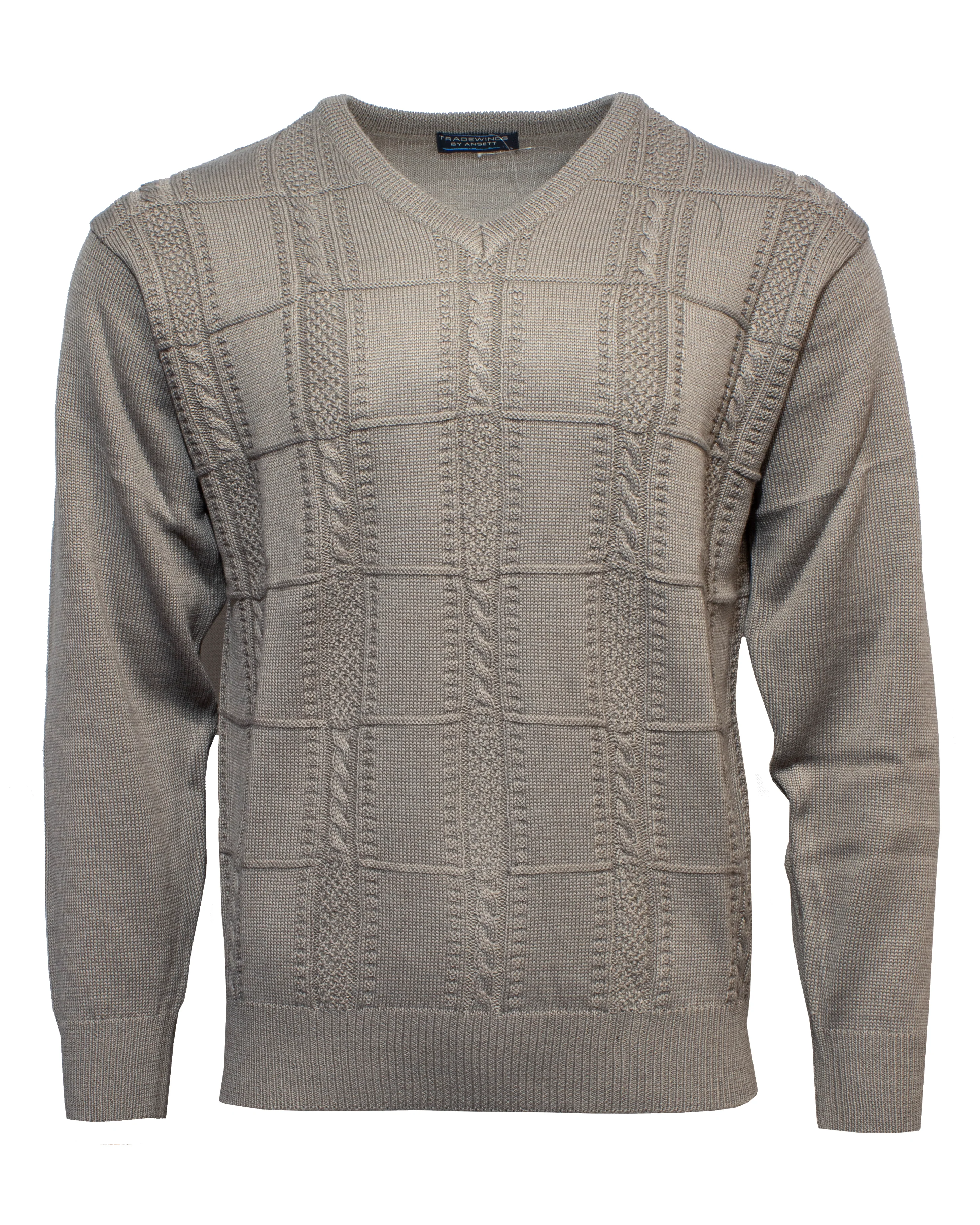 Ansett Tradewinds Jacquard Vee Knit