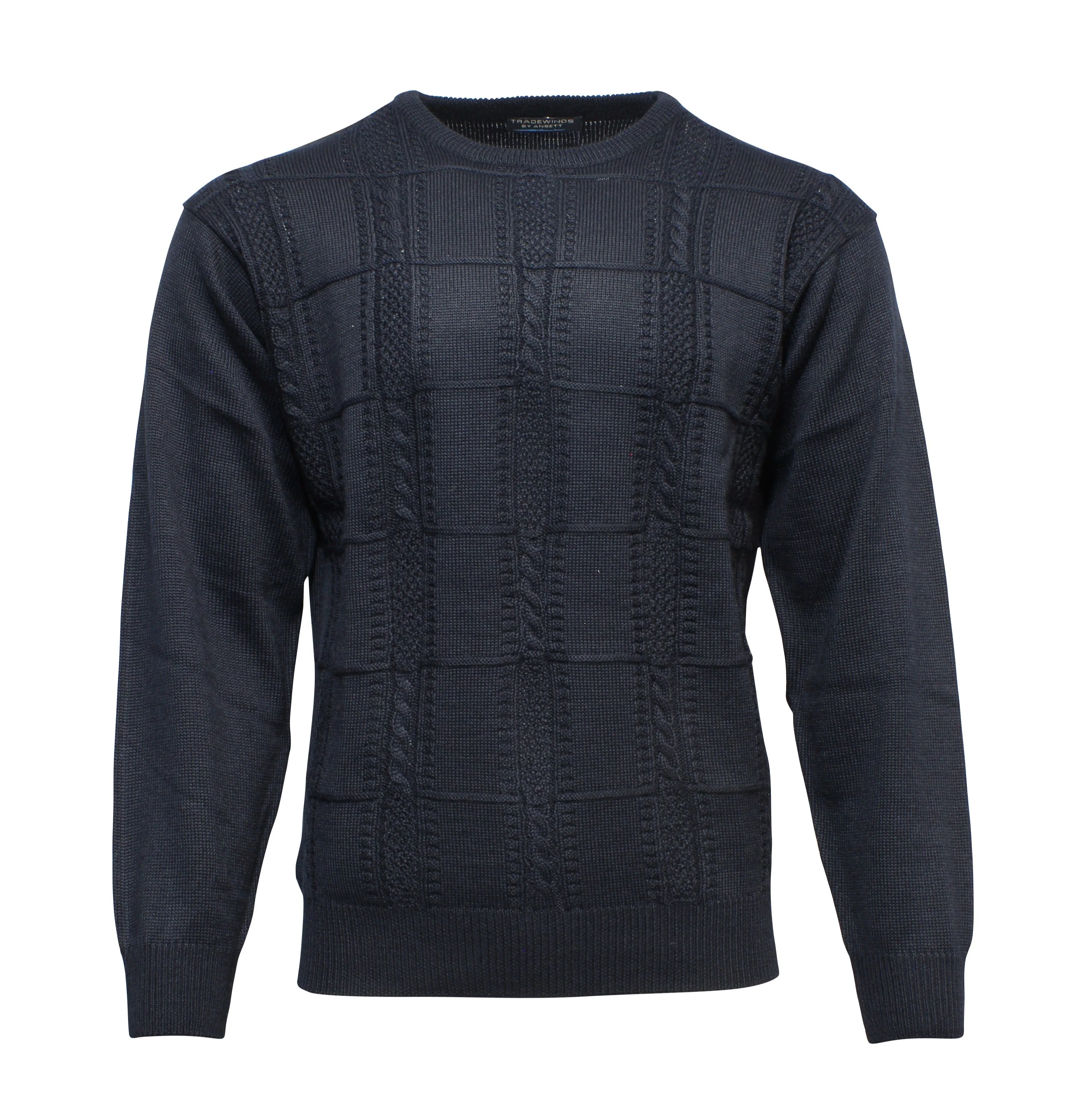 Ansett Tradewinds Wool Blend Crew Knit