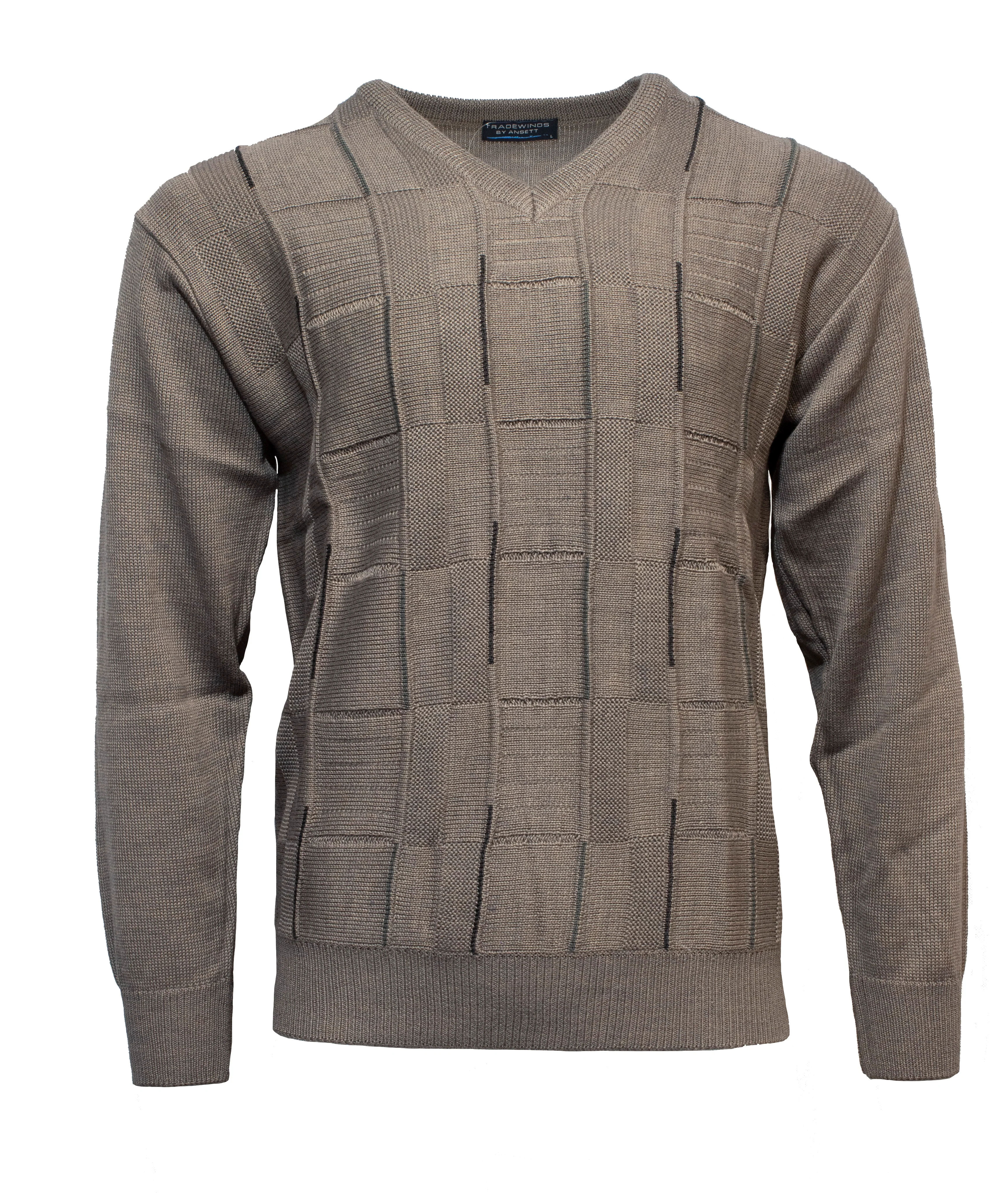 Ansett Tradewinds Wool Blend Vee Knit - Image 2