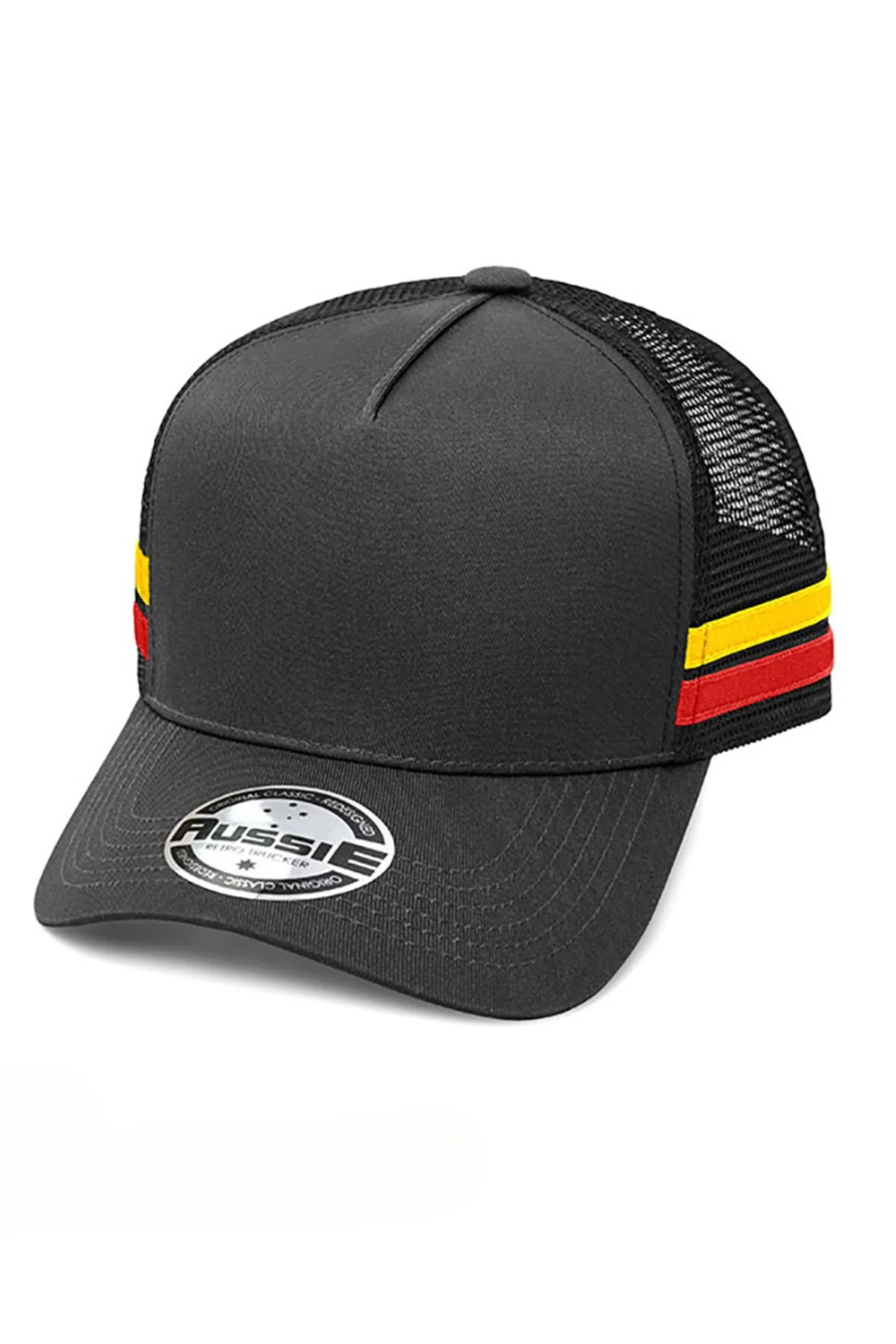 Aussie A Frame Striped Trucker Cap