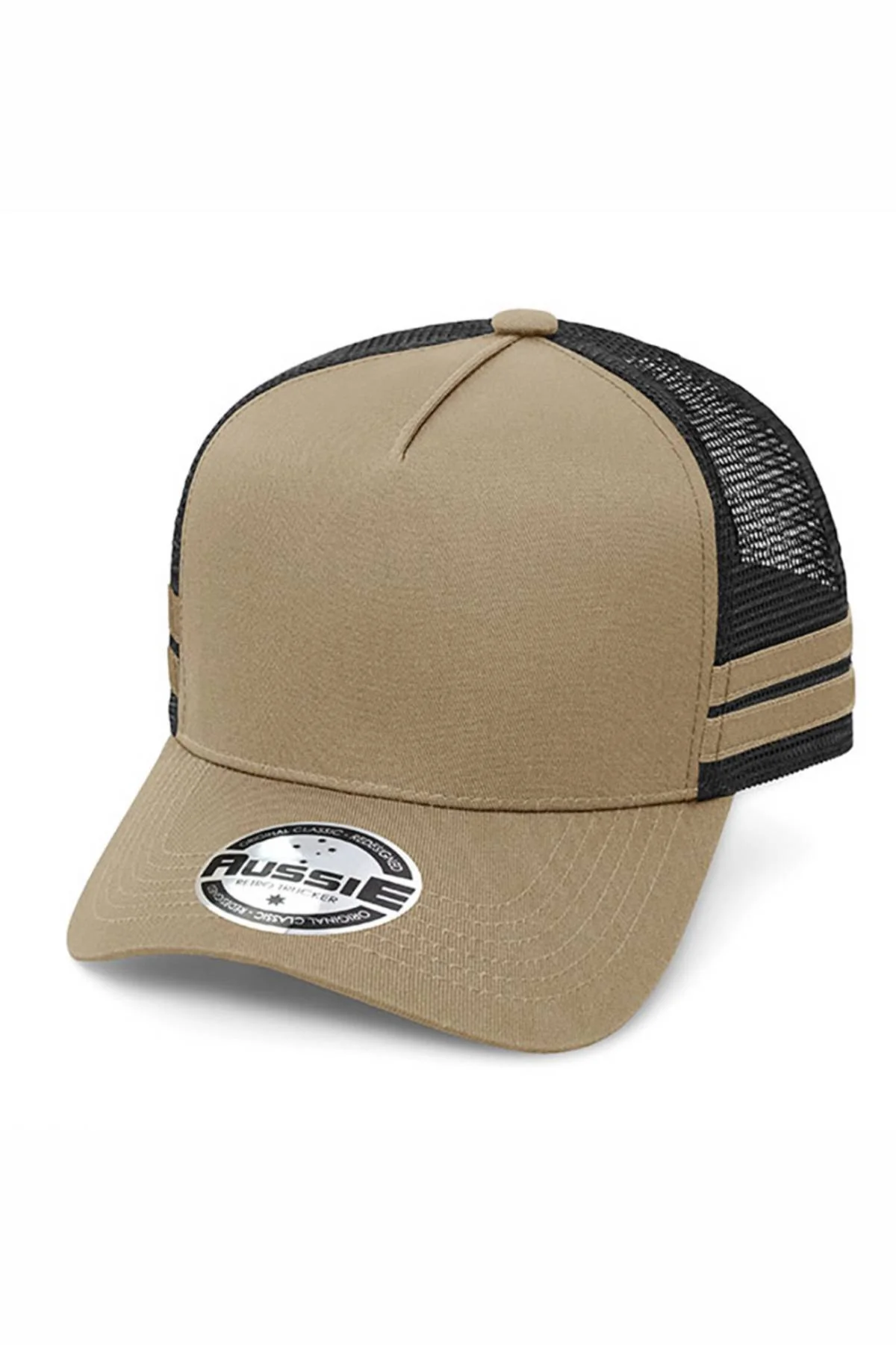 Aussie A Frame Striped Trucker Cap