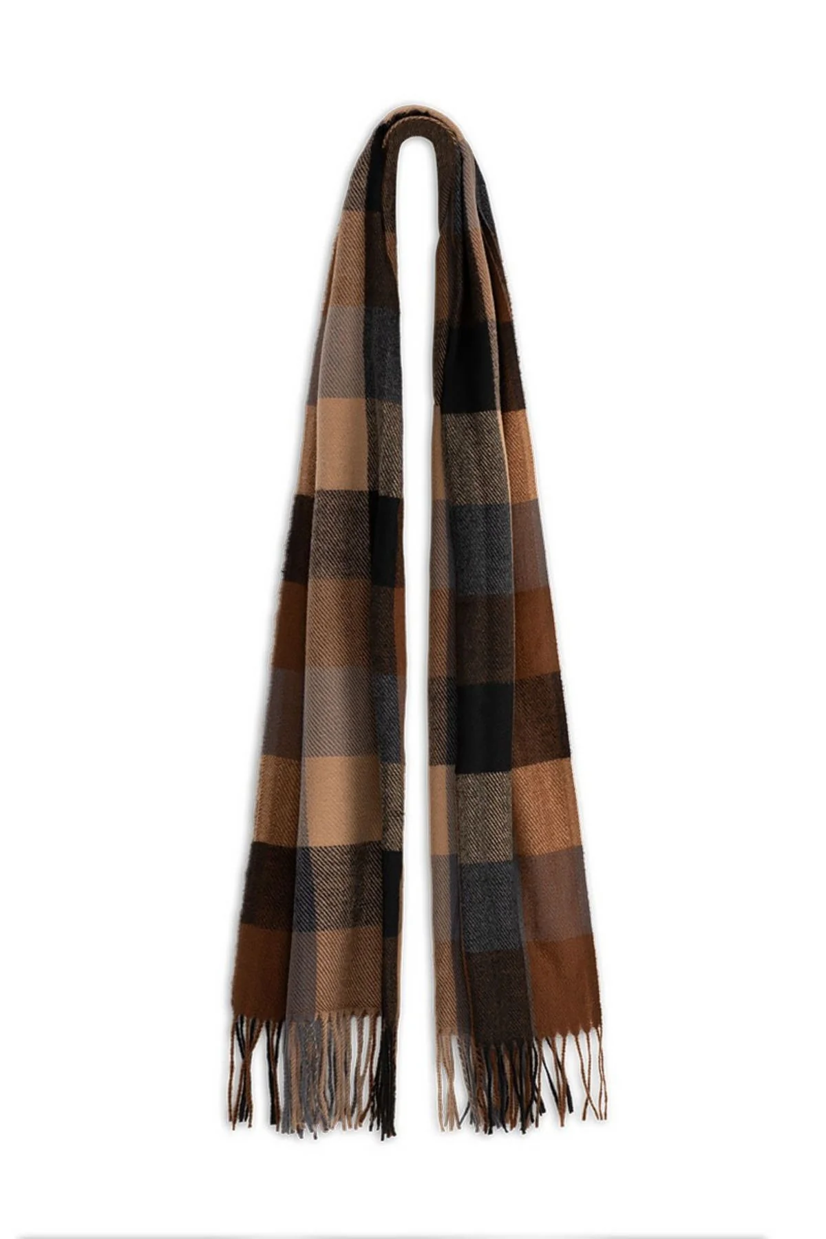 Avenel Piper Wide Check Scarf
