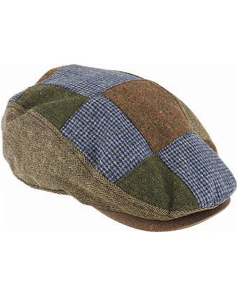 Avenel Wren Wool Blend Patchwork Cap - Image 2