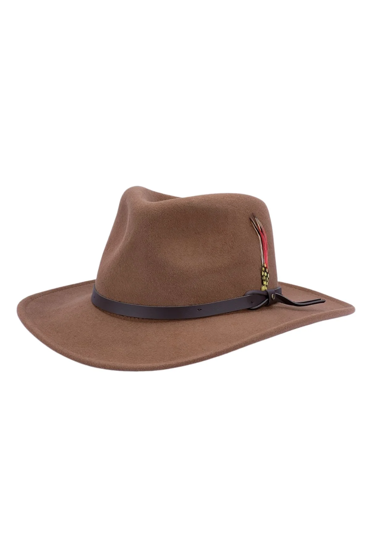 Avenel Ziggy Crushable Water Repellent Wool Felt Outback Hat