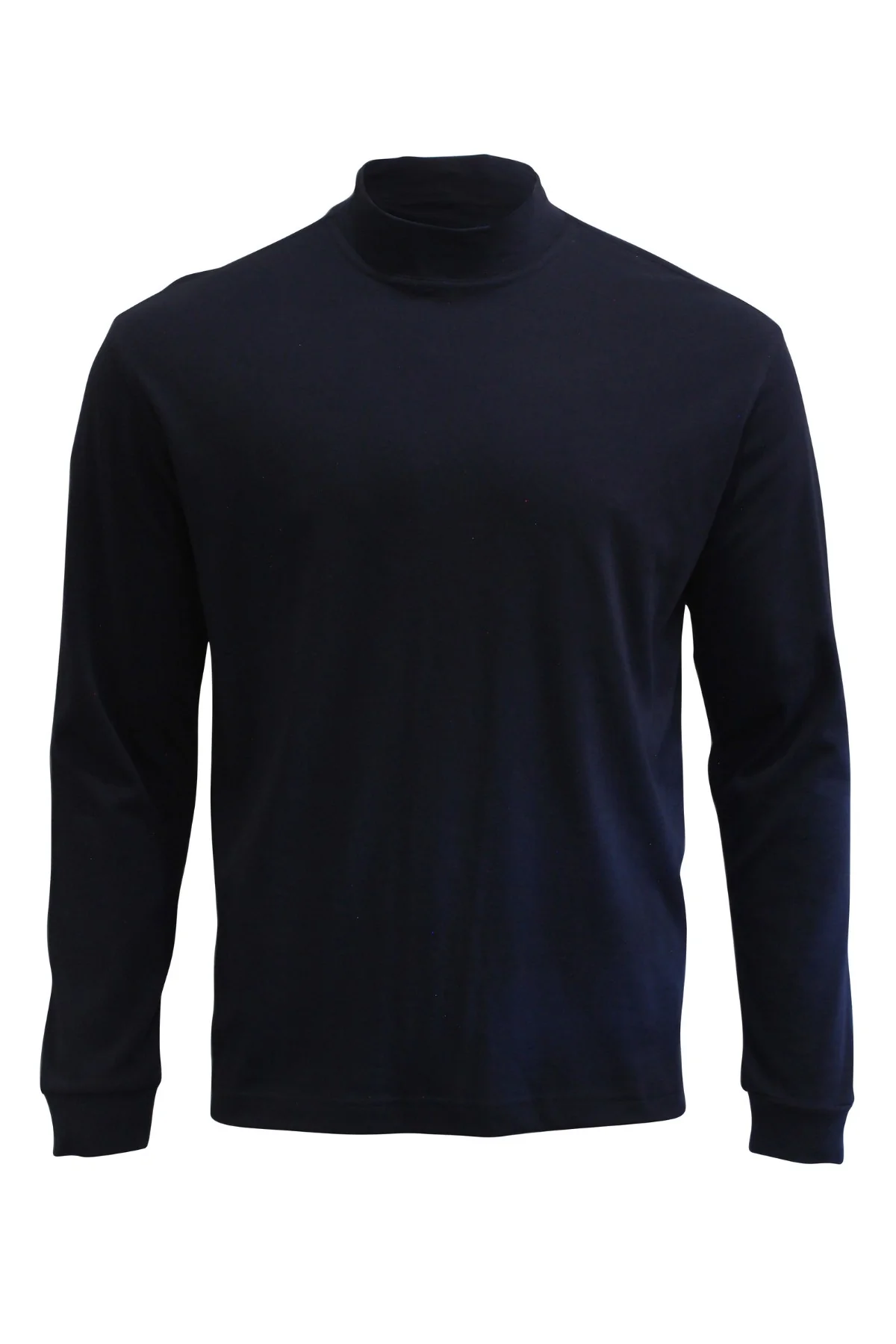 Back Bay Fine Interlock Mock Skivvy