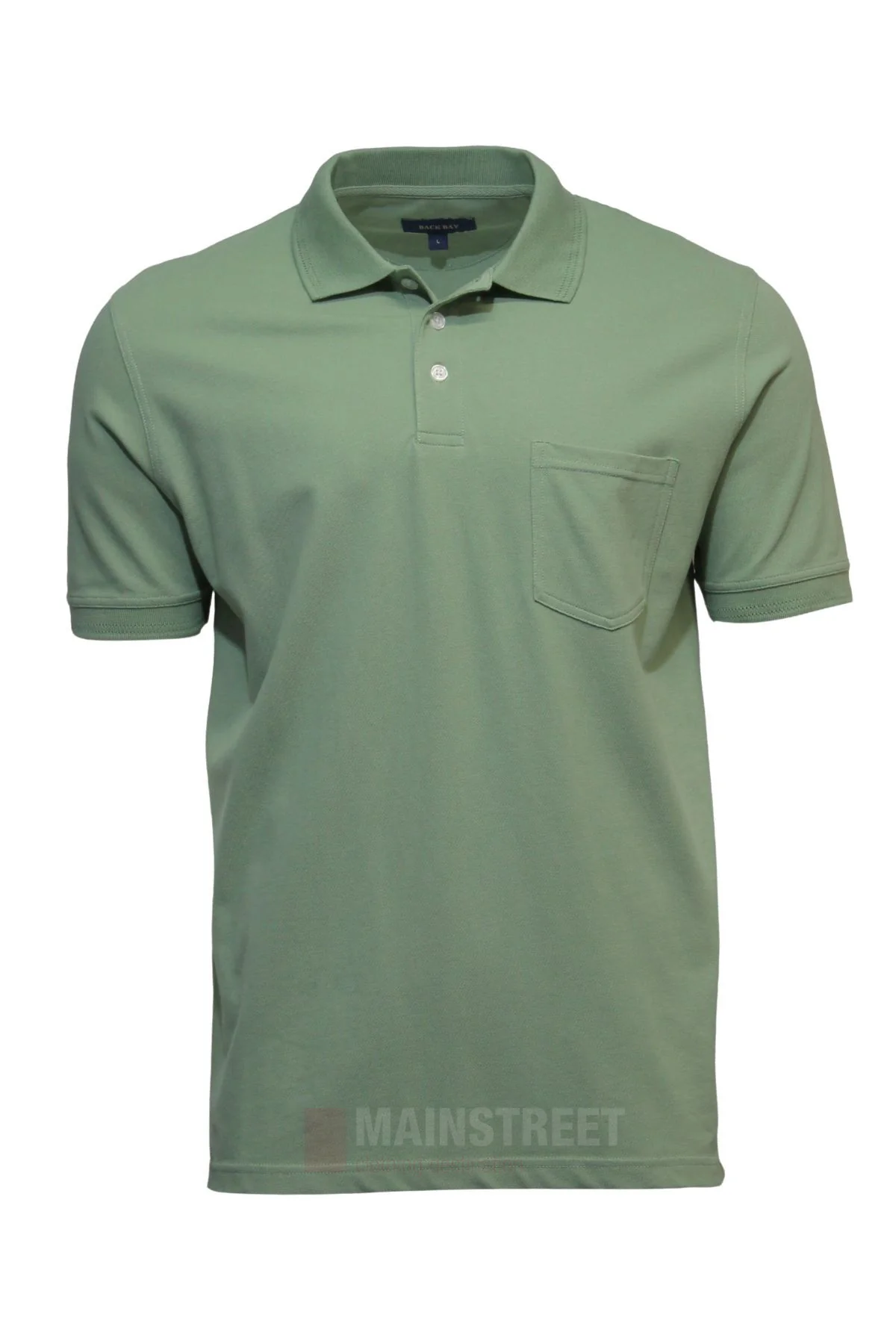 Back Bay Micro Pique Plain Polo