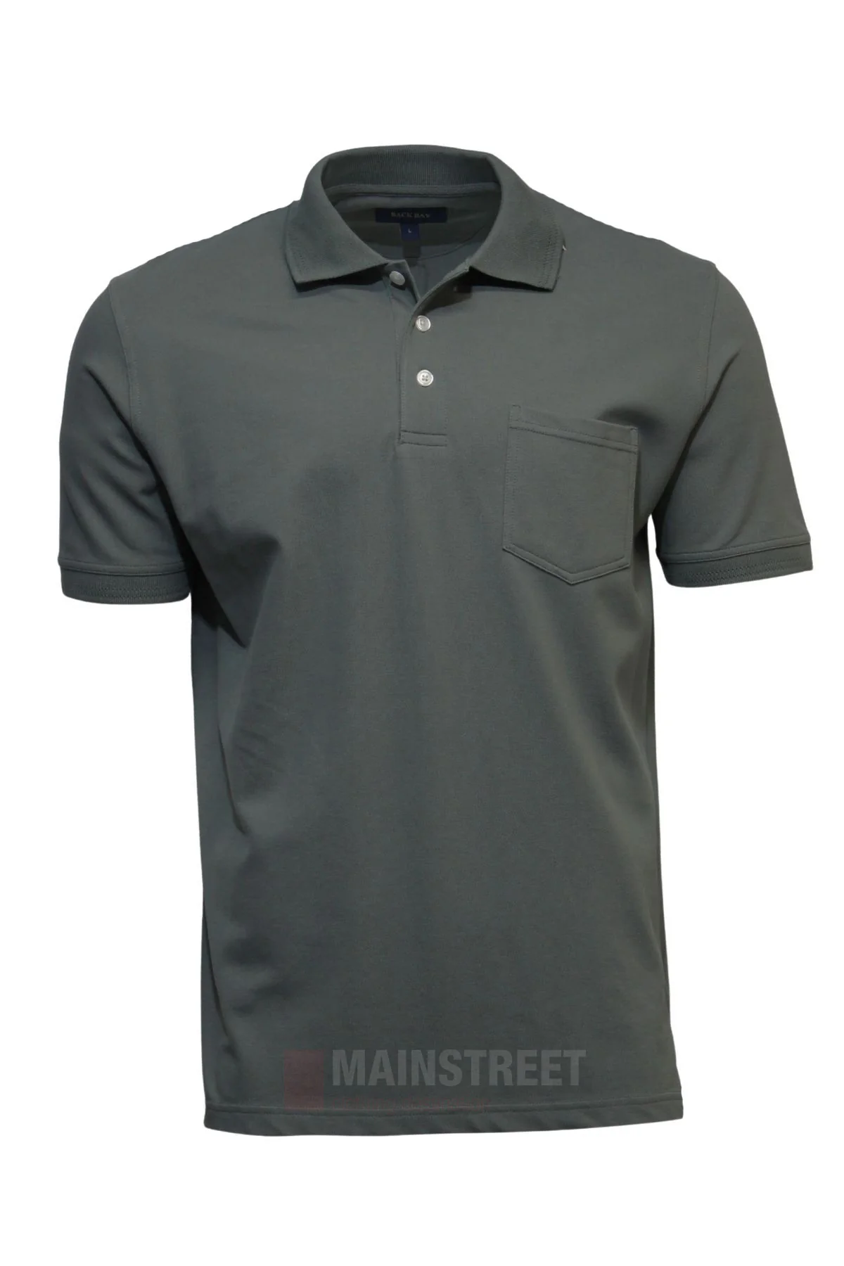 Back Bay Micro Pique Plain Polo