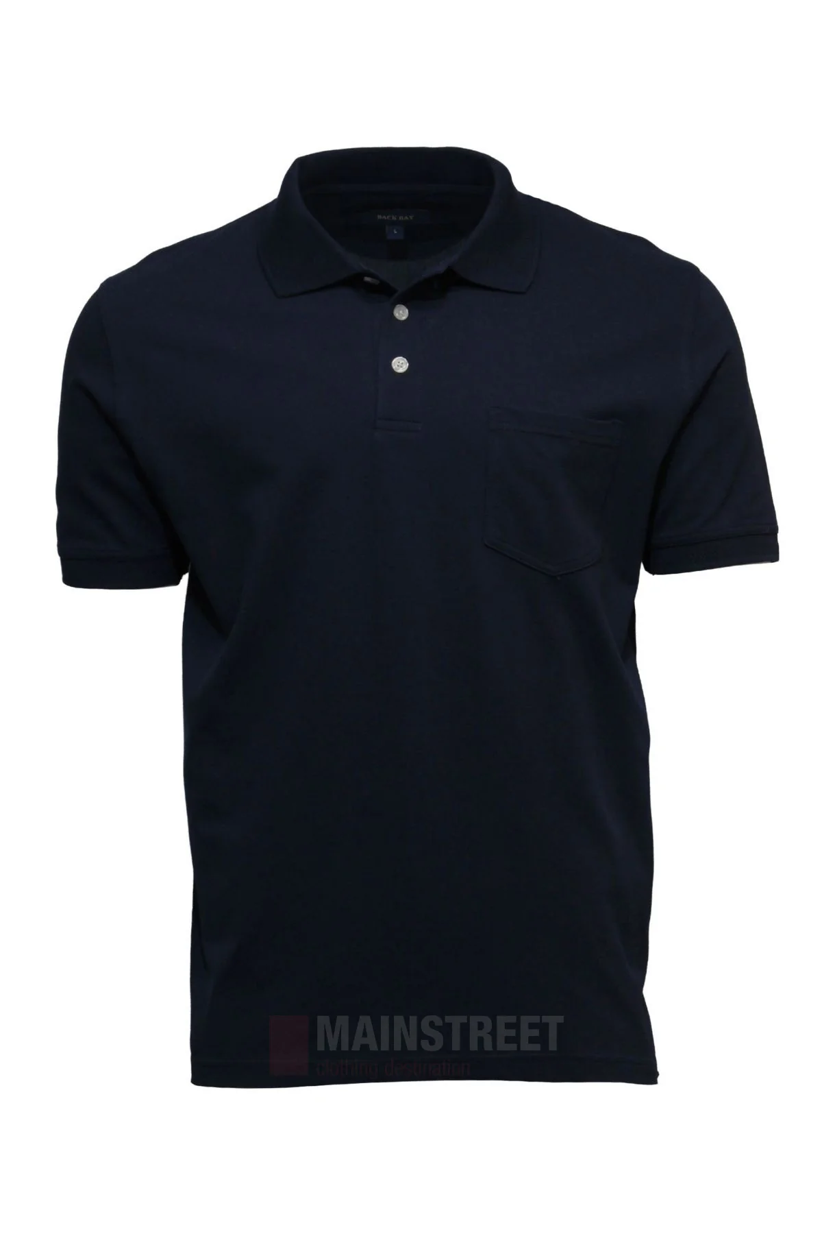 Back Bay Micro Pique Plain Polo