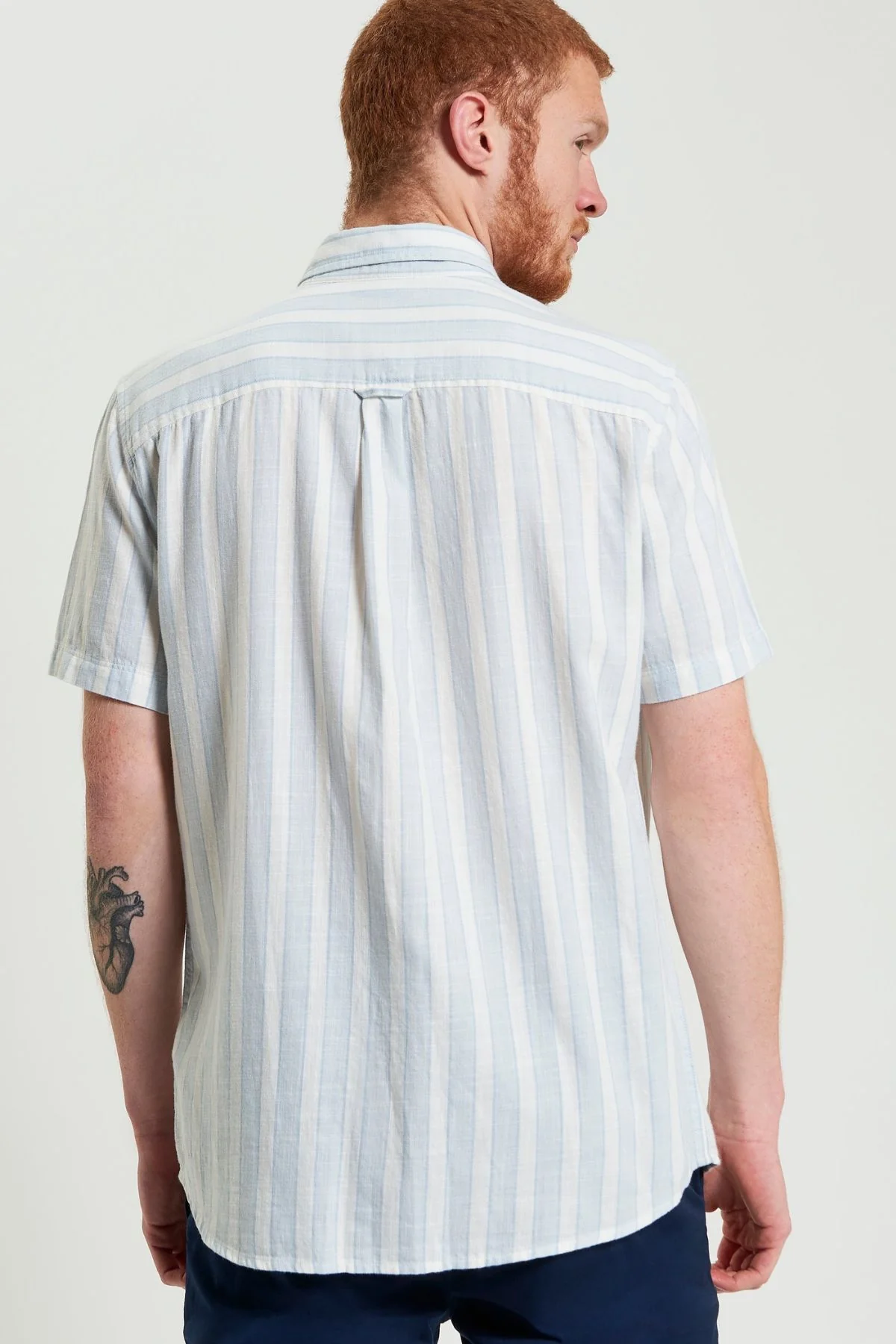 Ben Sherman Framed Candy Stripe Short Sleeve Shirt - Image 2