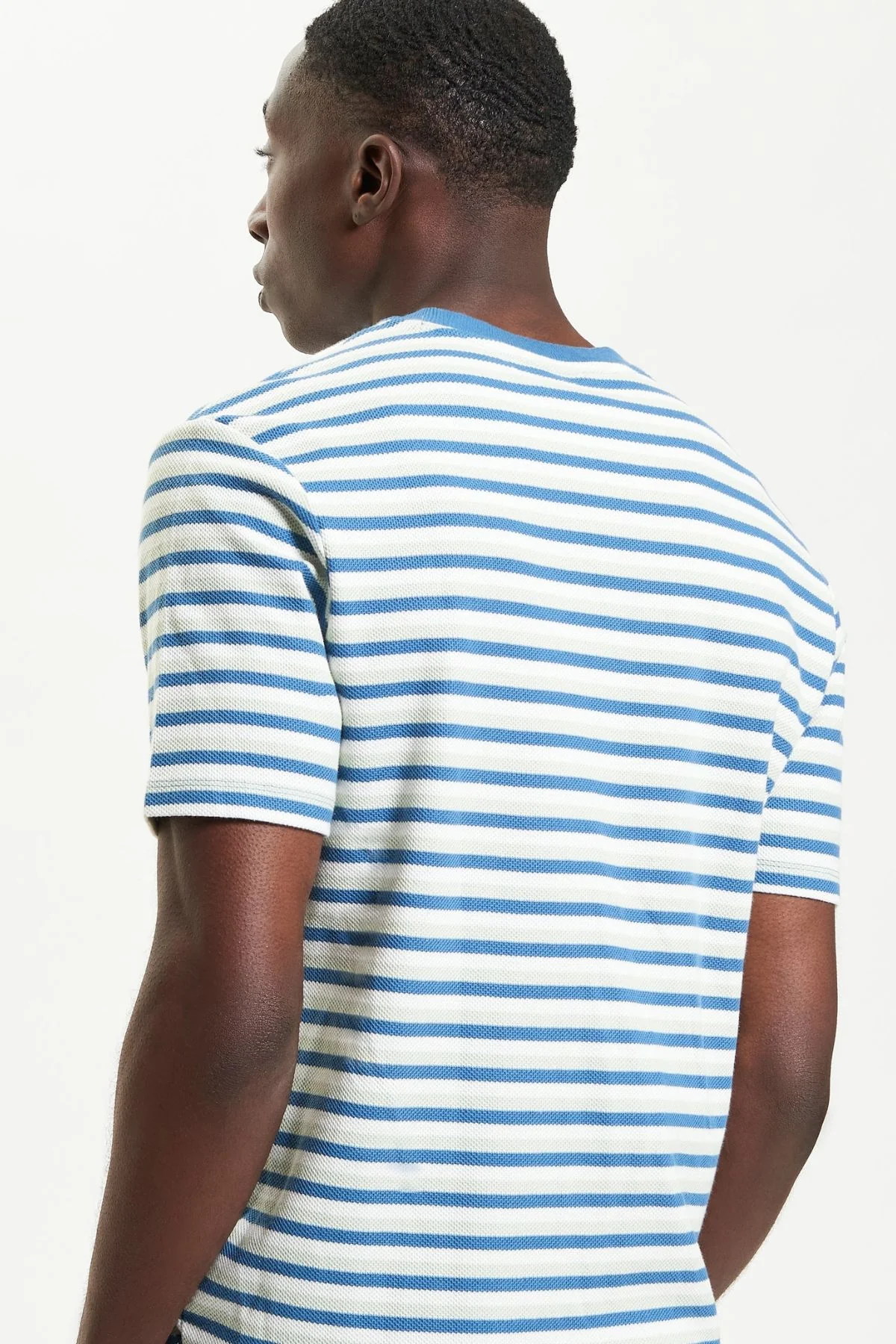 Ben Sherman Honeycomb Stripe Tee - Image 2