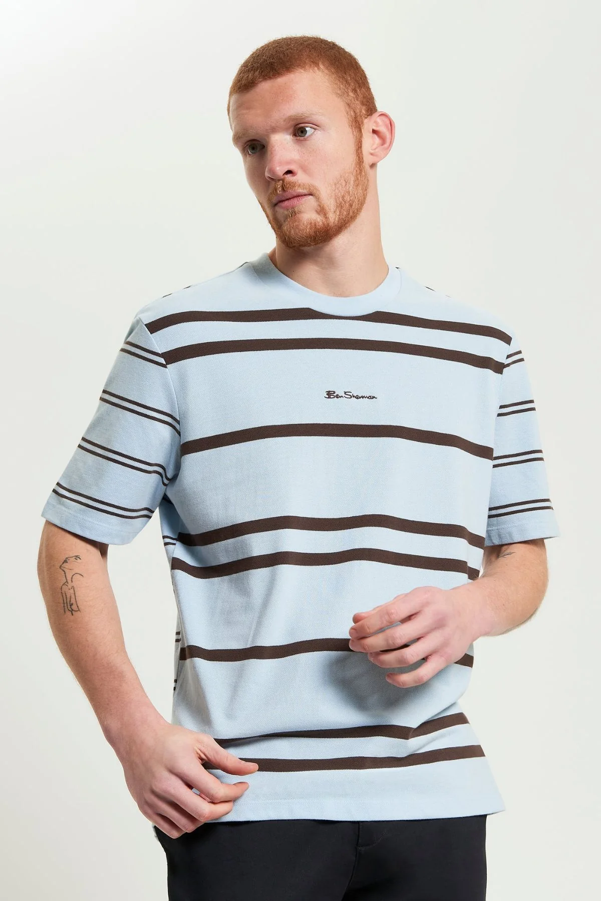 Ben Sherman Mixed Stripe Tee