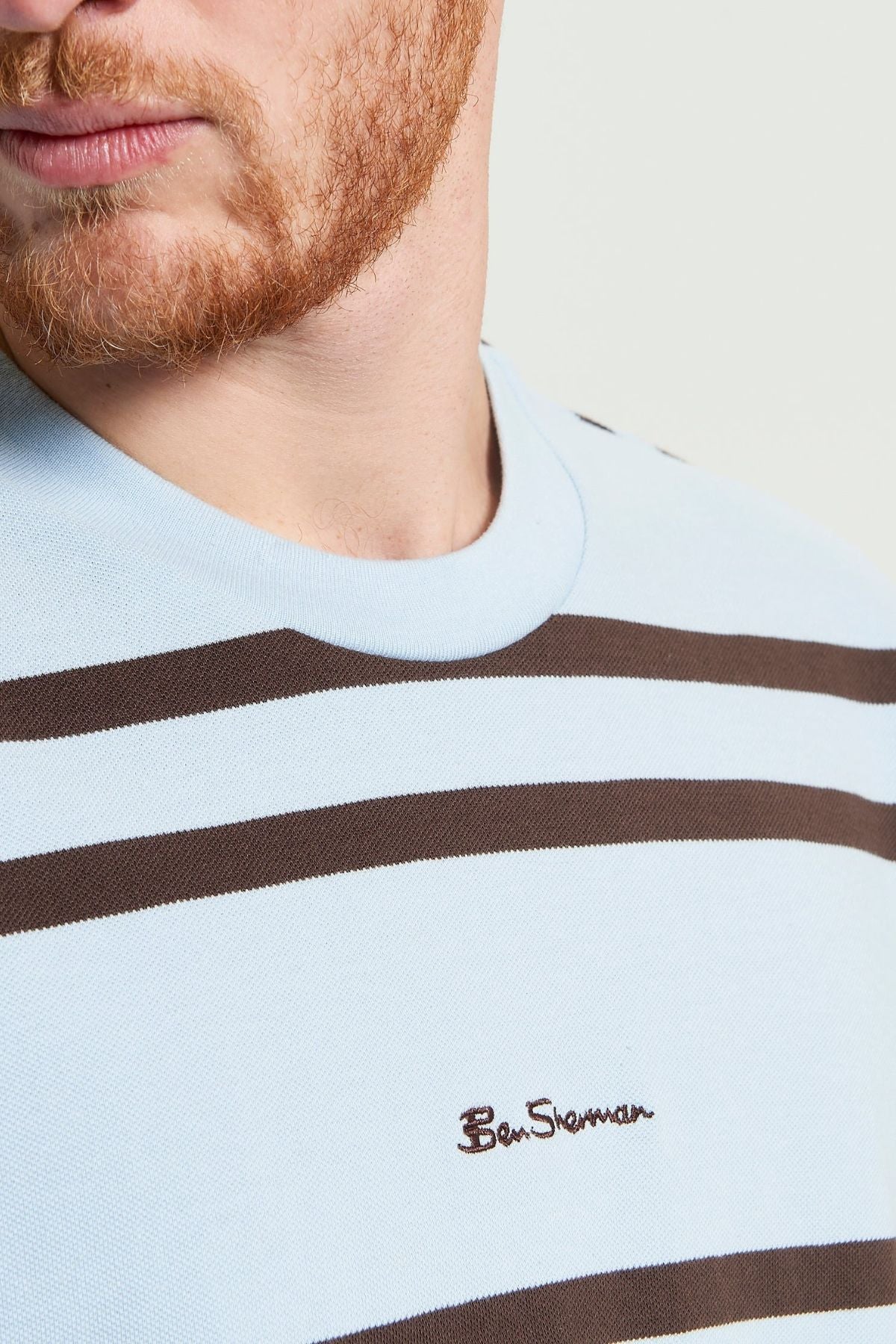 Ben Sherman Mixed Stripe Tee - Image 3
