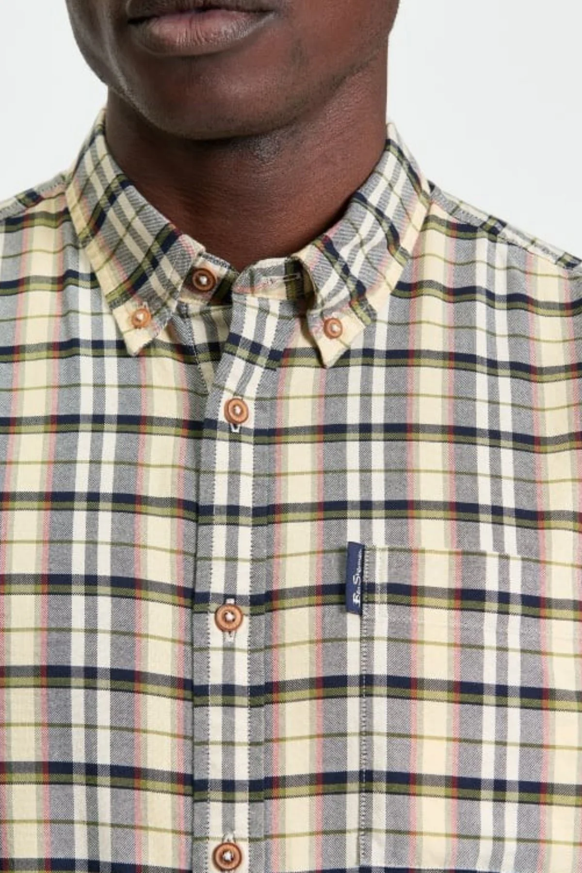Ben Sherman Multicolour Oxford Check Shirt - Image 3