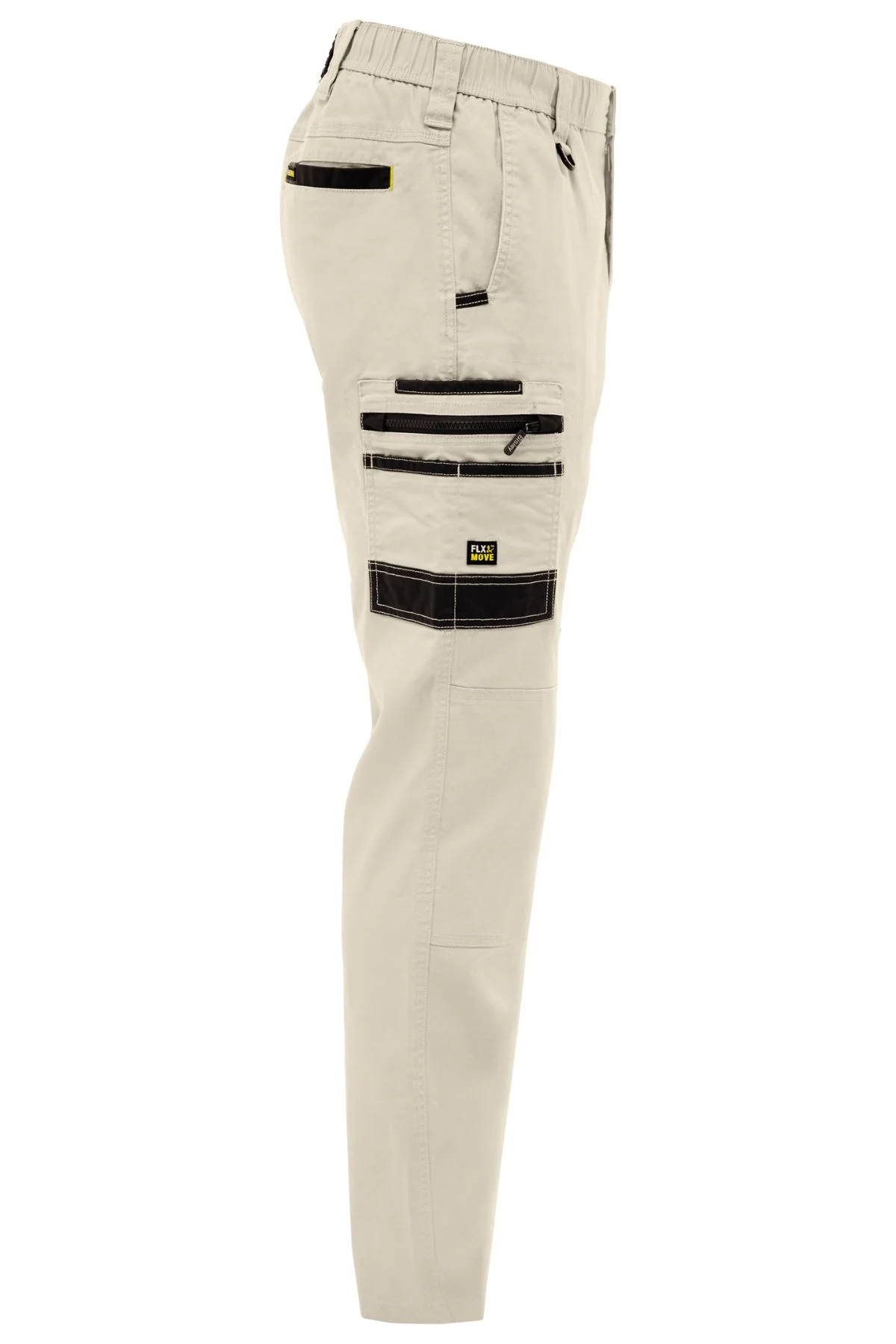 Bisley Flex & Move Stretch Canvas Elastic Waist Cargo Pant - Image 3