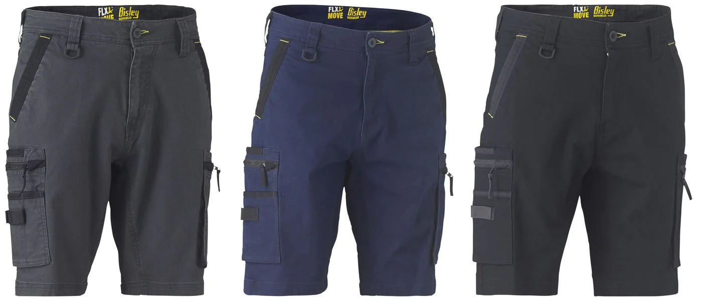 Bisley Flex & Move Stretch Utility Cargo Short - Image 7