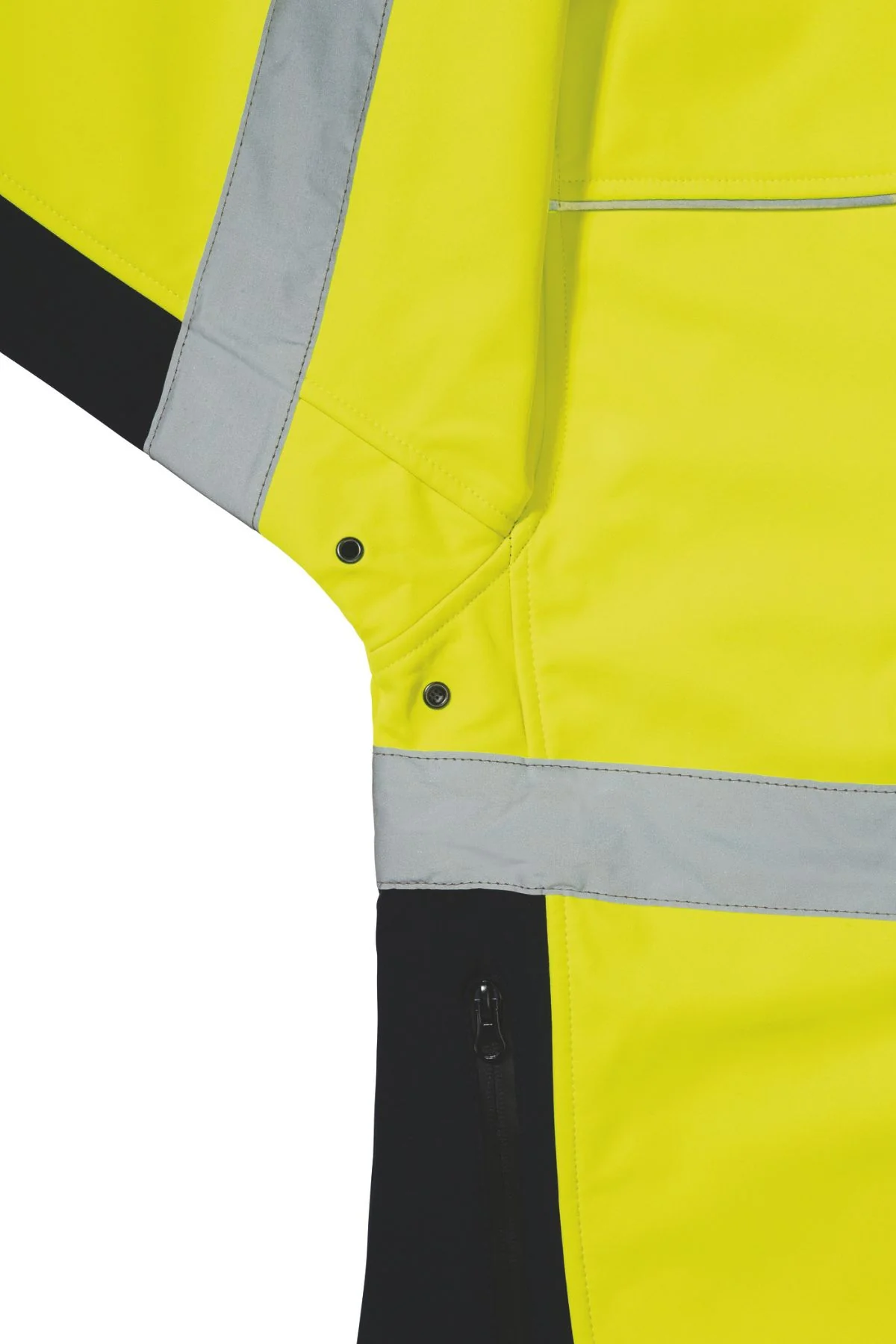Bisley Hi Vis Soft Shell Taped Jacket - Image 6