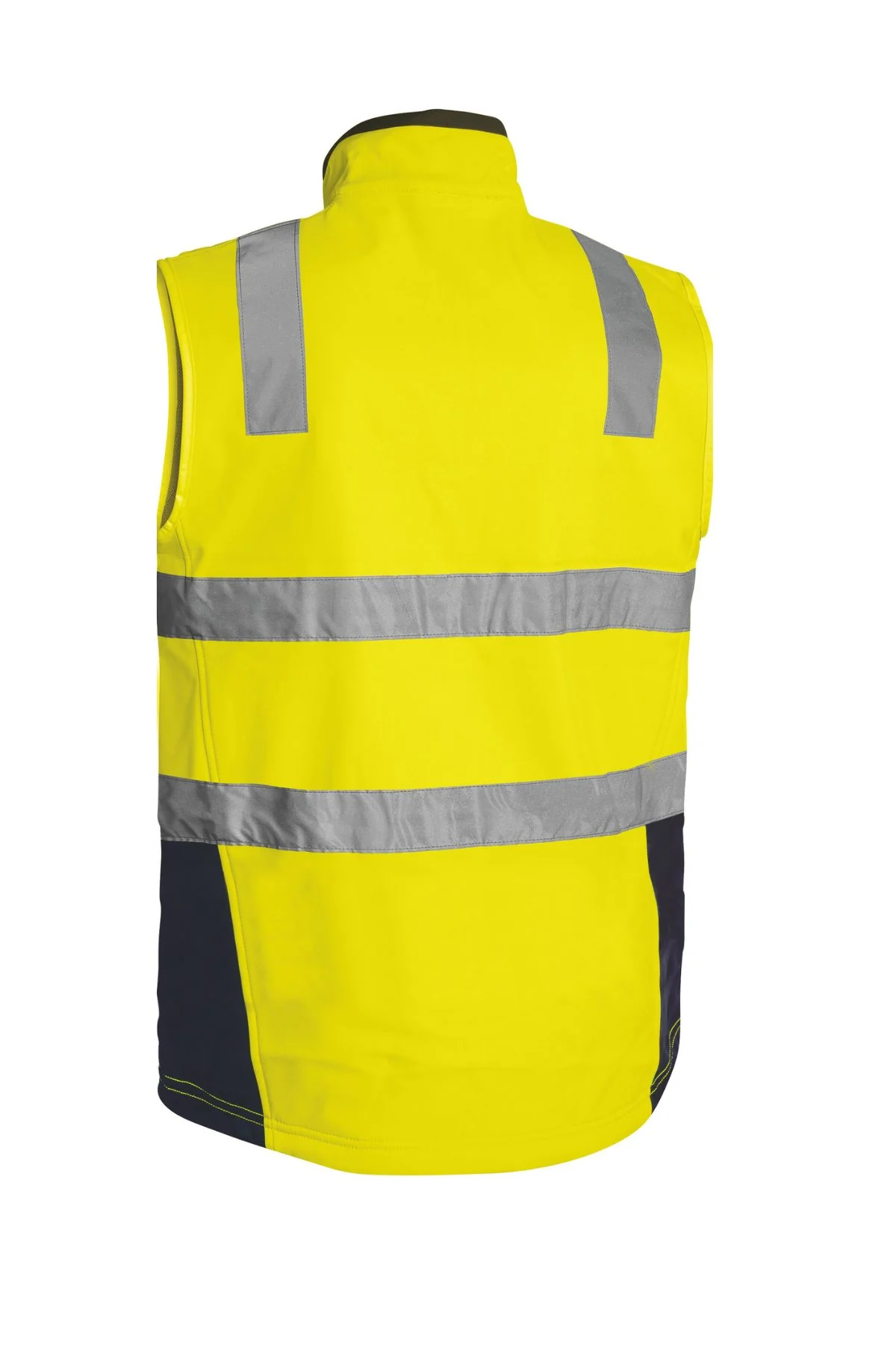 Bisley Hi Vis Soft Shell Taped Vest - Image 2