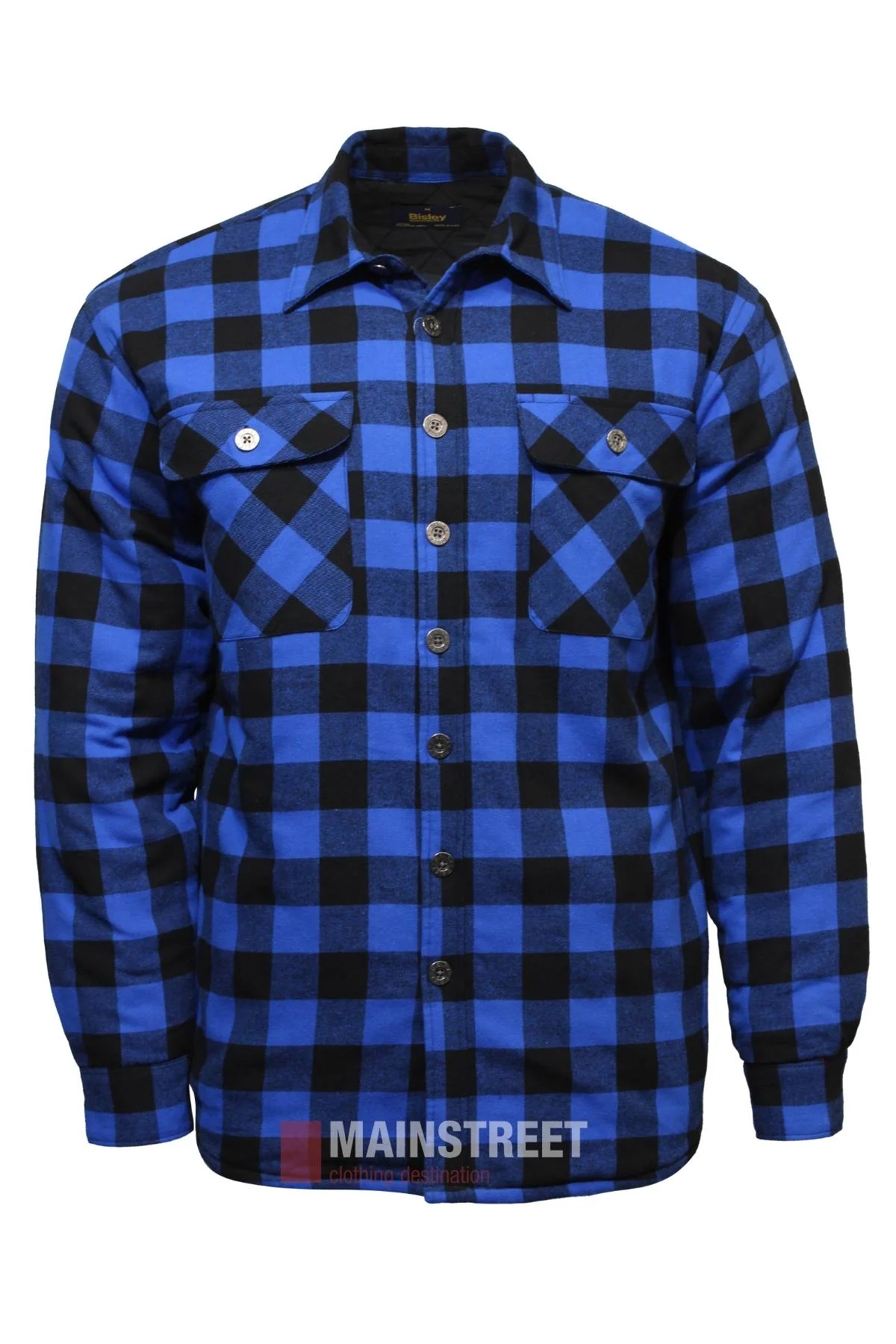 Bisley Quilted Flannelette Shirt