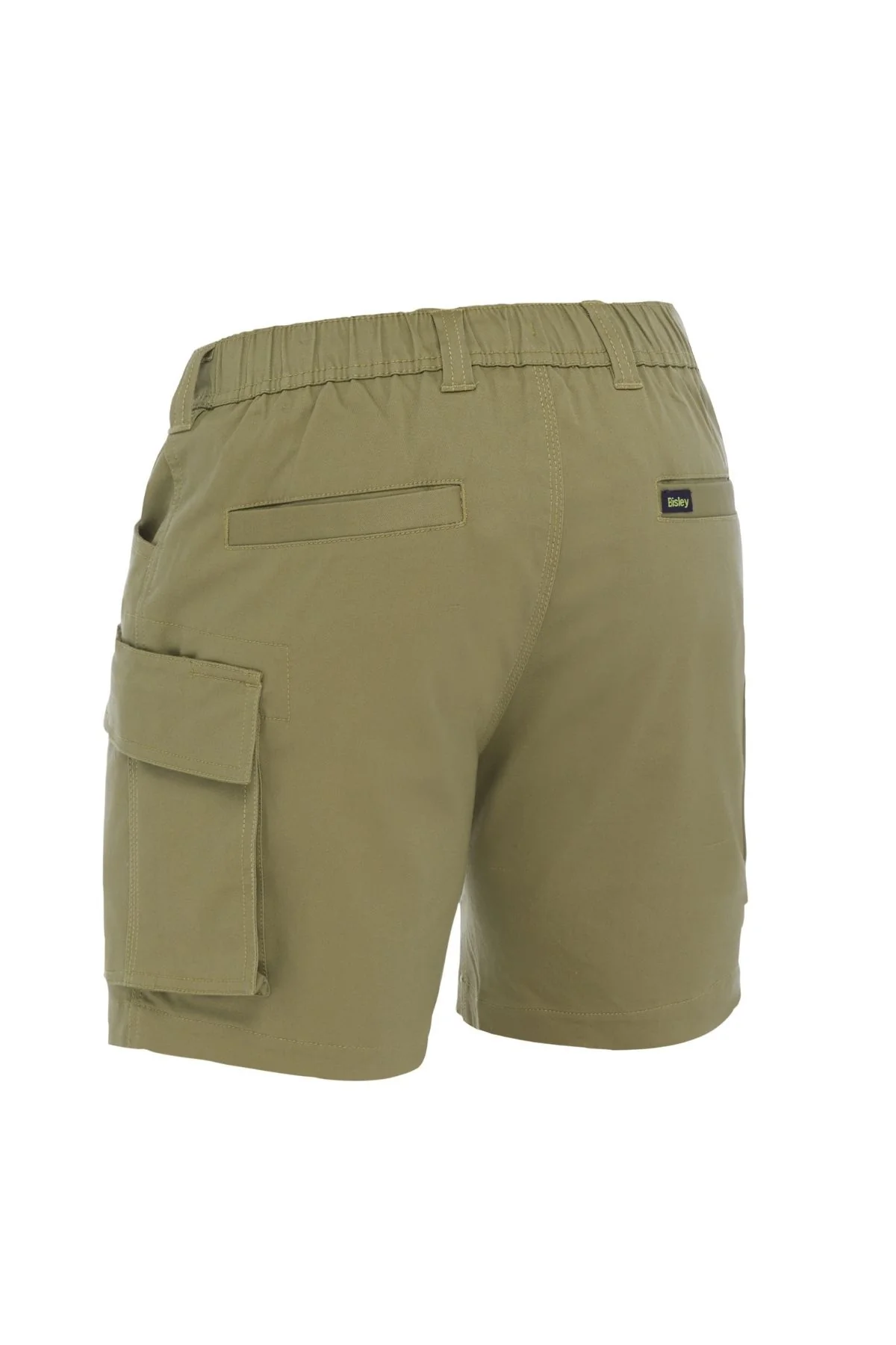 Bisley Stretch Cotton Elastic Waist Cargo Short - Image 2
