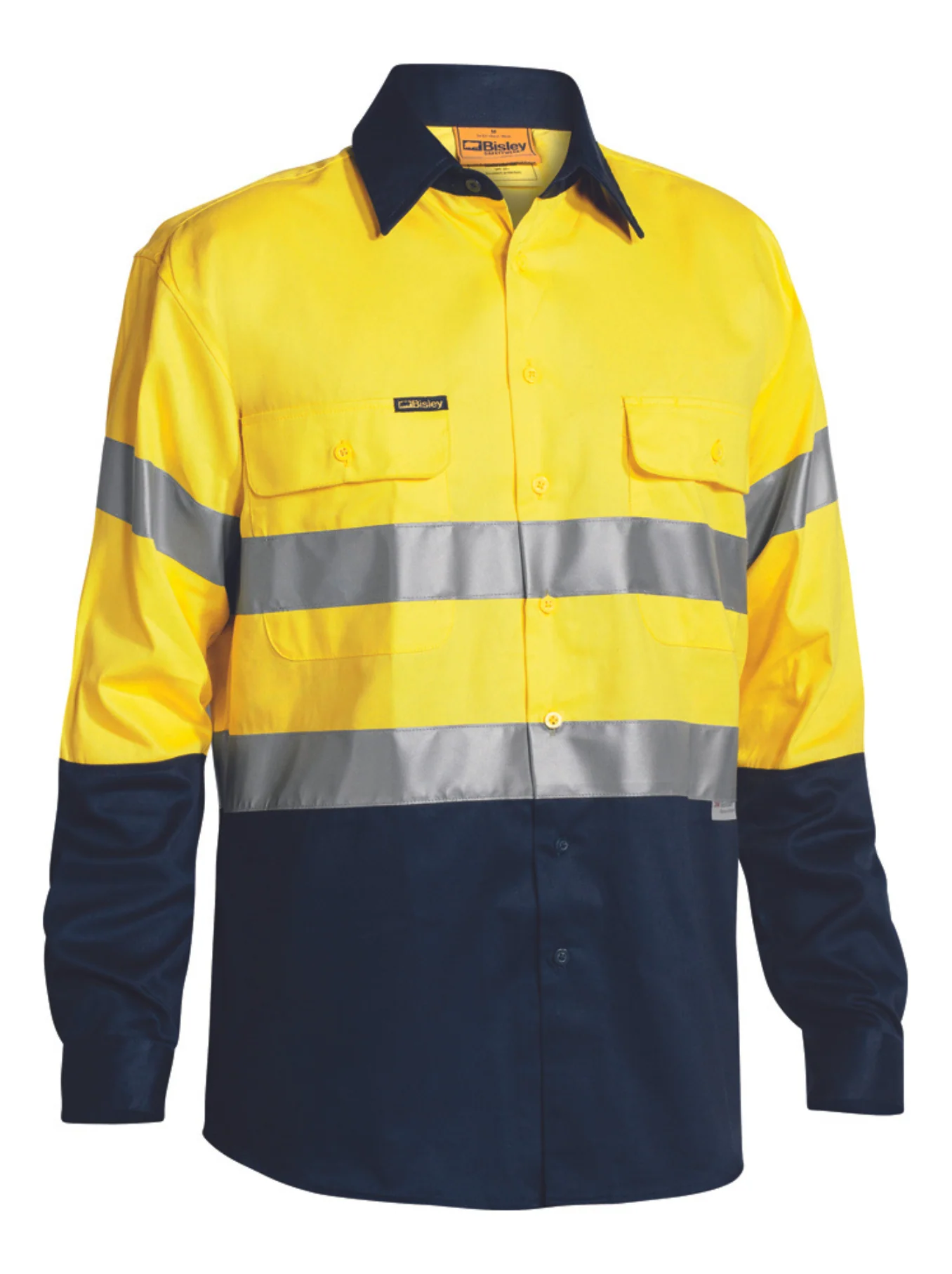 Bisley Taped Hi Vis Drill Shirt
