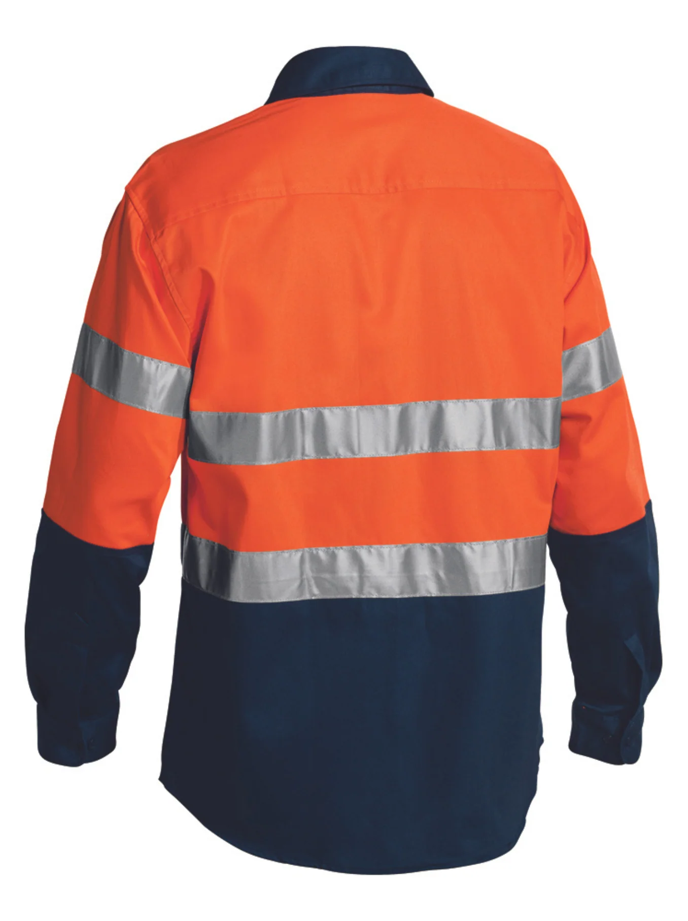 Bisley Taped Hi Vis Drill Shirt - Image 2
