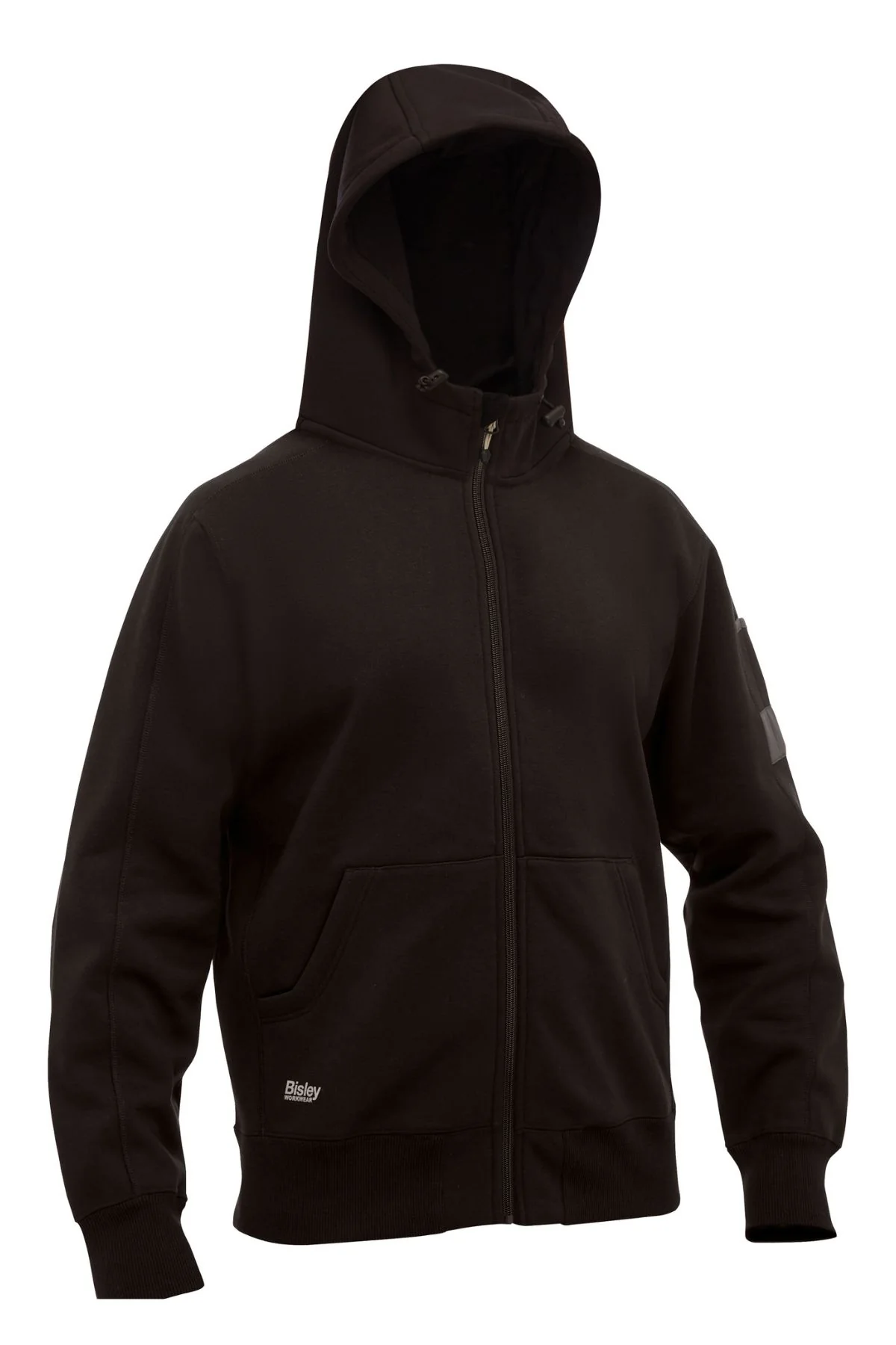Bisley Work Fleece Full Zip Hoodie - Image 3