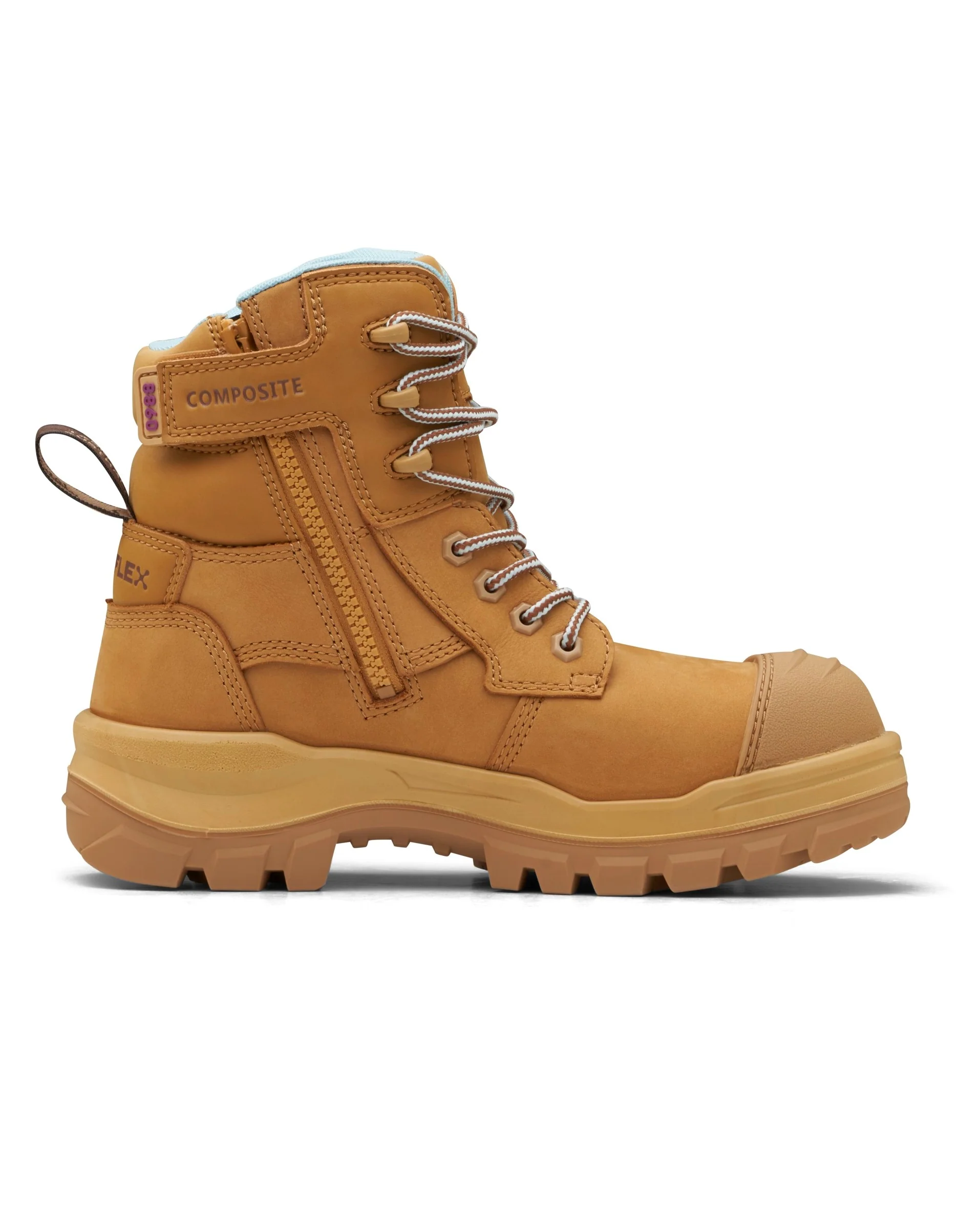 Blundstone RotoFlex Womens 8860 High Zip Side Safety Boot - Image 2