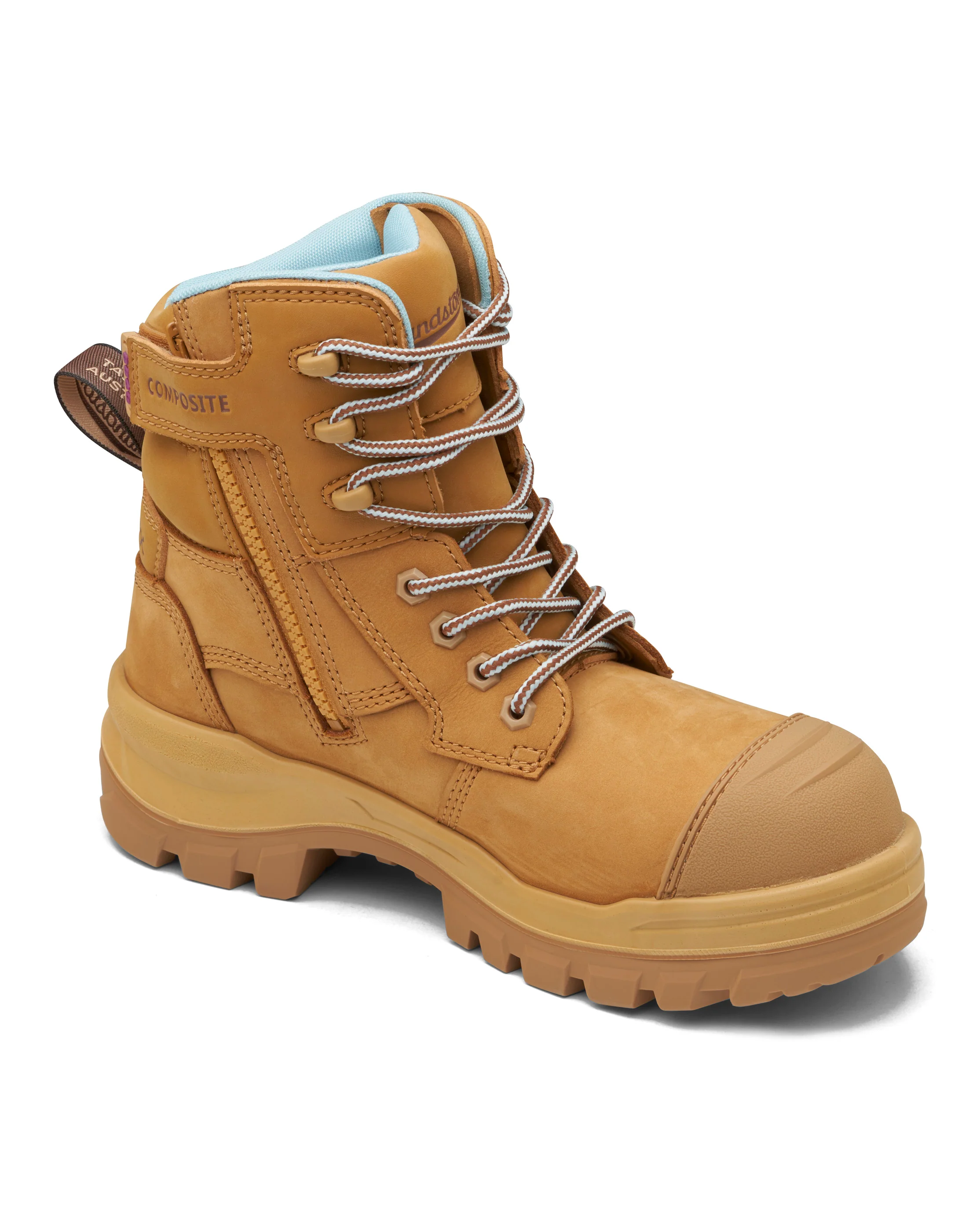 Blundstone RotoFlex Womens 8860 High Zip Side Safety Boot - Image 4