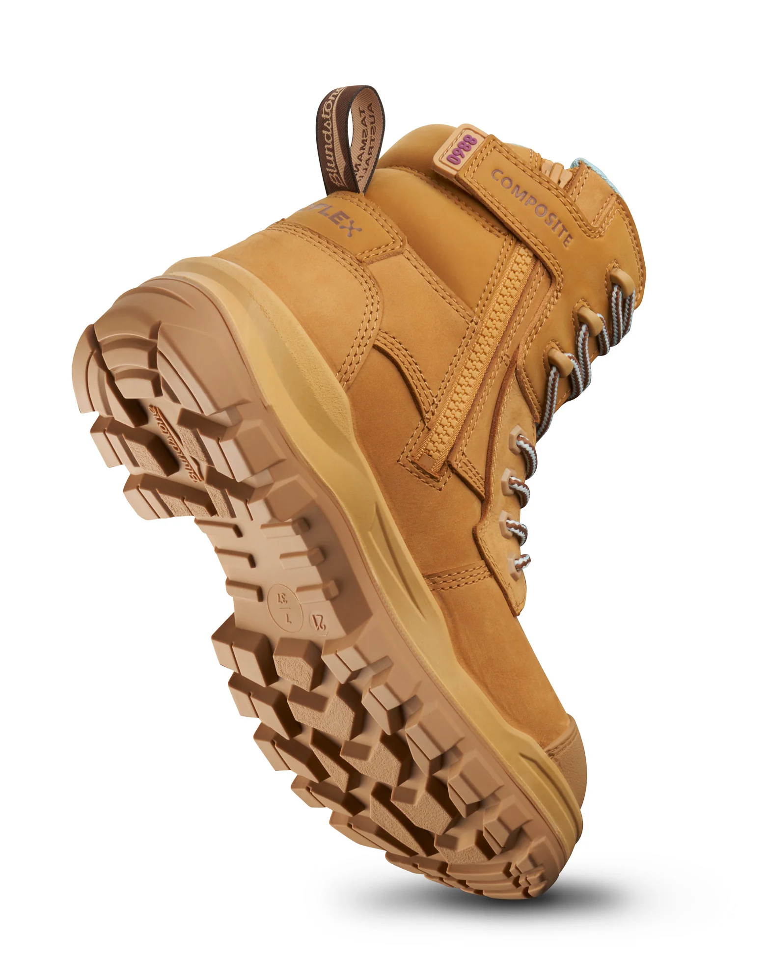 Blundstone RotoFlex Womens 8860 High Zip Side Safety Boot - Image 5