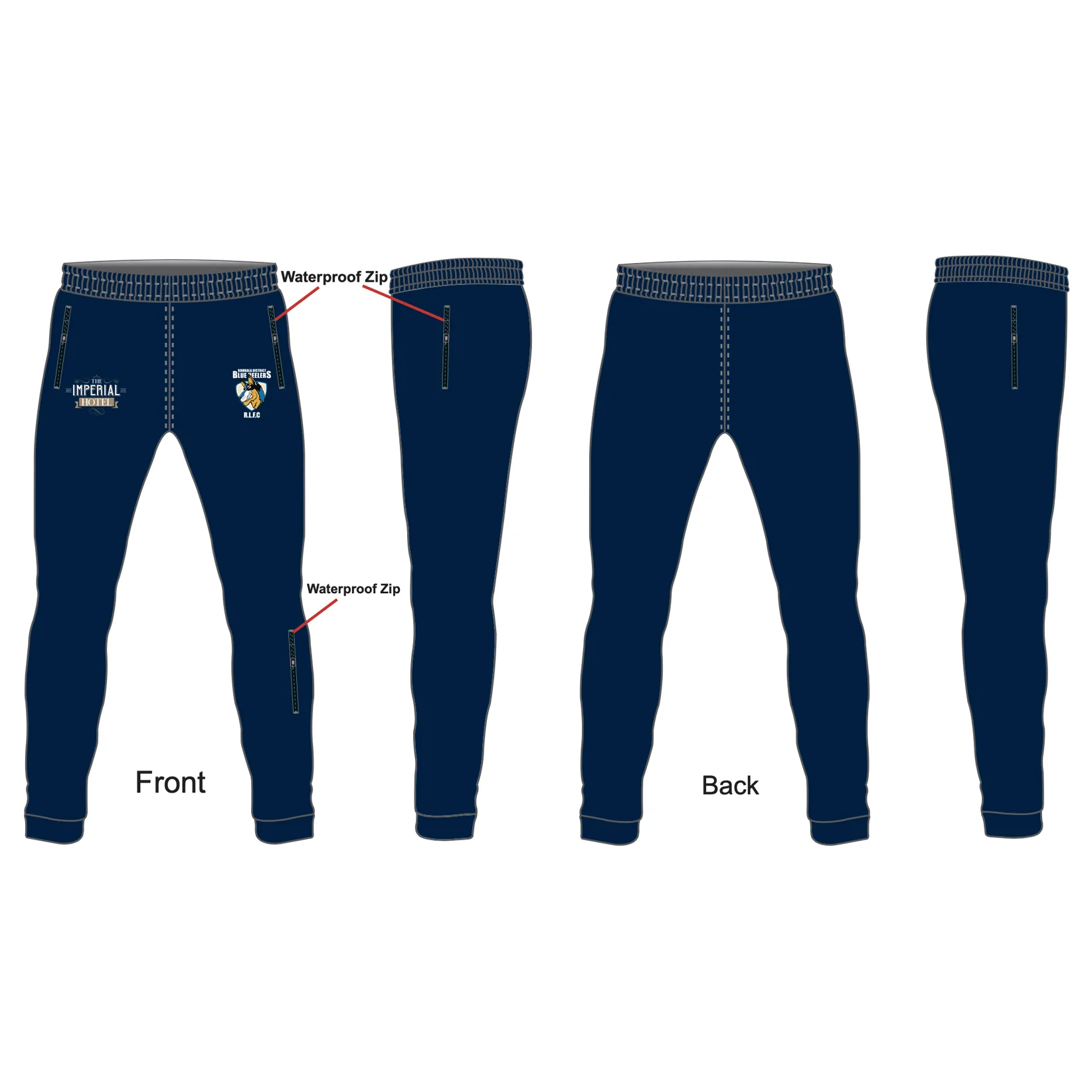 Bombala Blue Heelers Fleece Trackpant