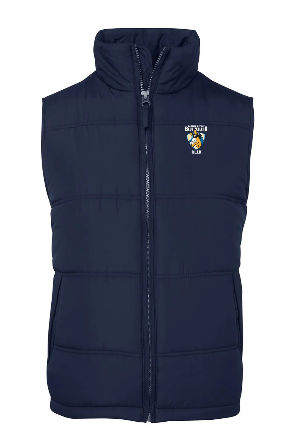Bombala Blue Heelers Puffer Vest ** PRE-ORDER**