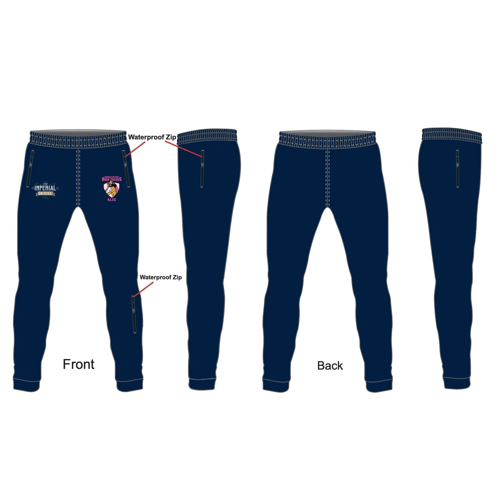 Bombala High Heelers Fleece Trackpant